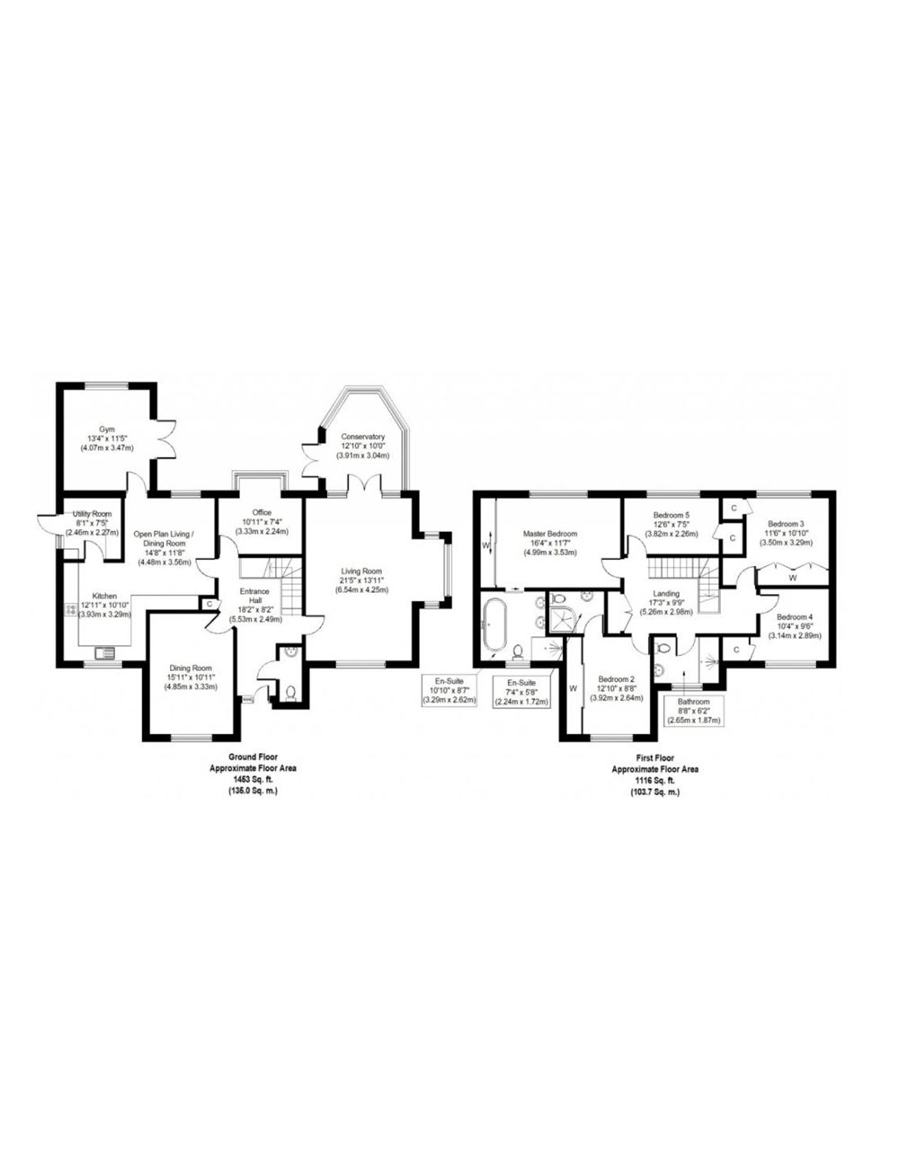Floorplan for Eyebrook Road, Bowdon, Altrincham