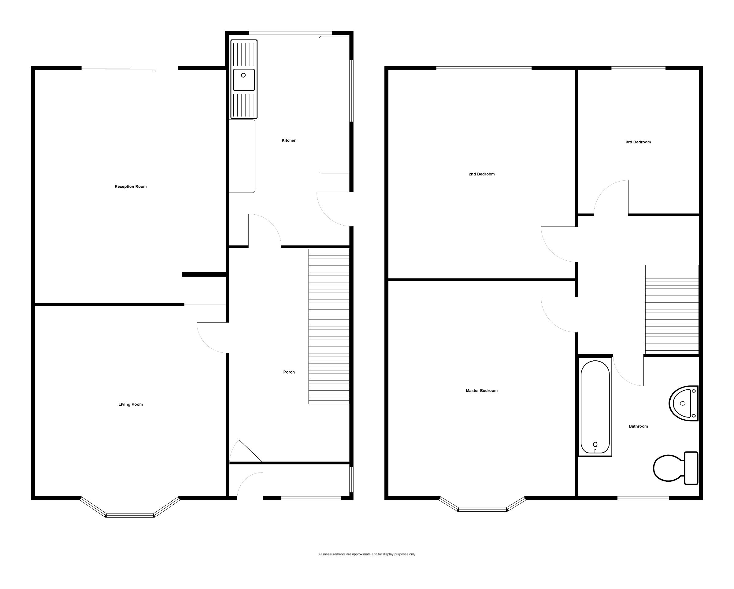Floorplan for Burnside Drive, Manchester
