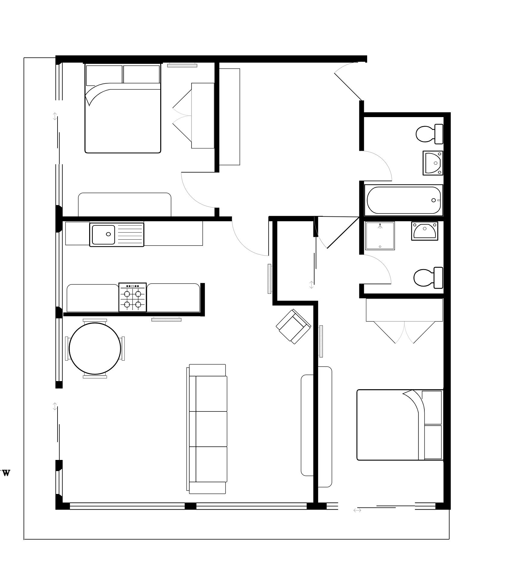 Floorplan for Apartment , Piccadilly Lofts, Dale Street, Manchester