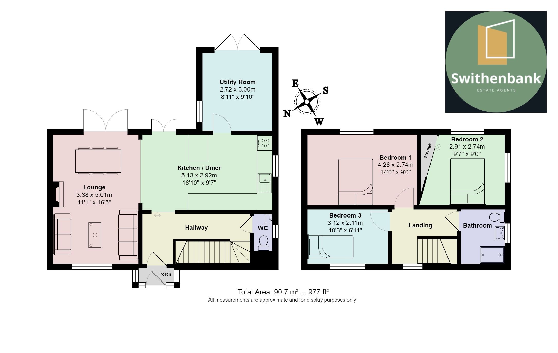Floorplan for Whitley Place, Altrincham