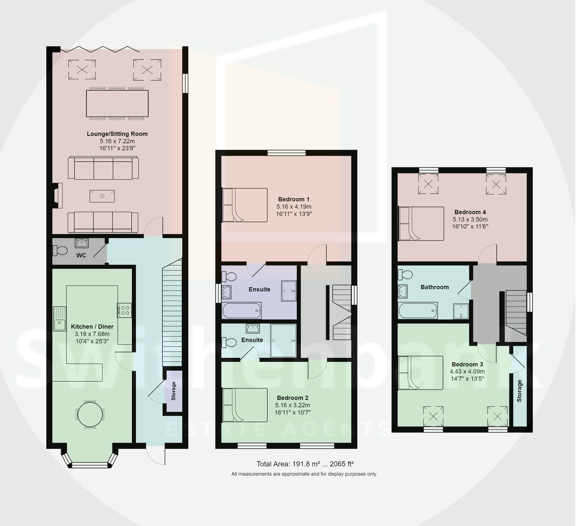 Floorplan for Mersey Road, Sale