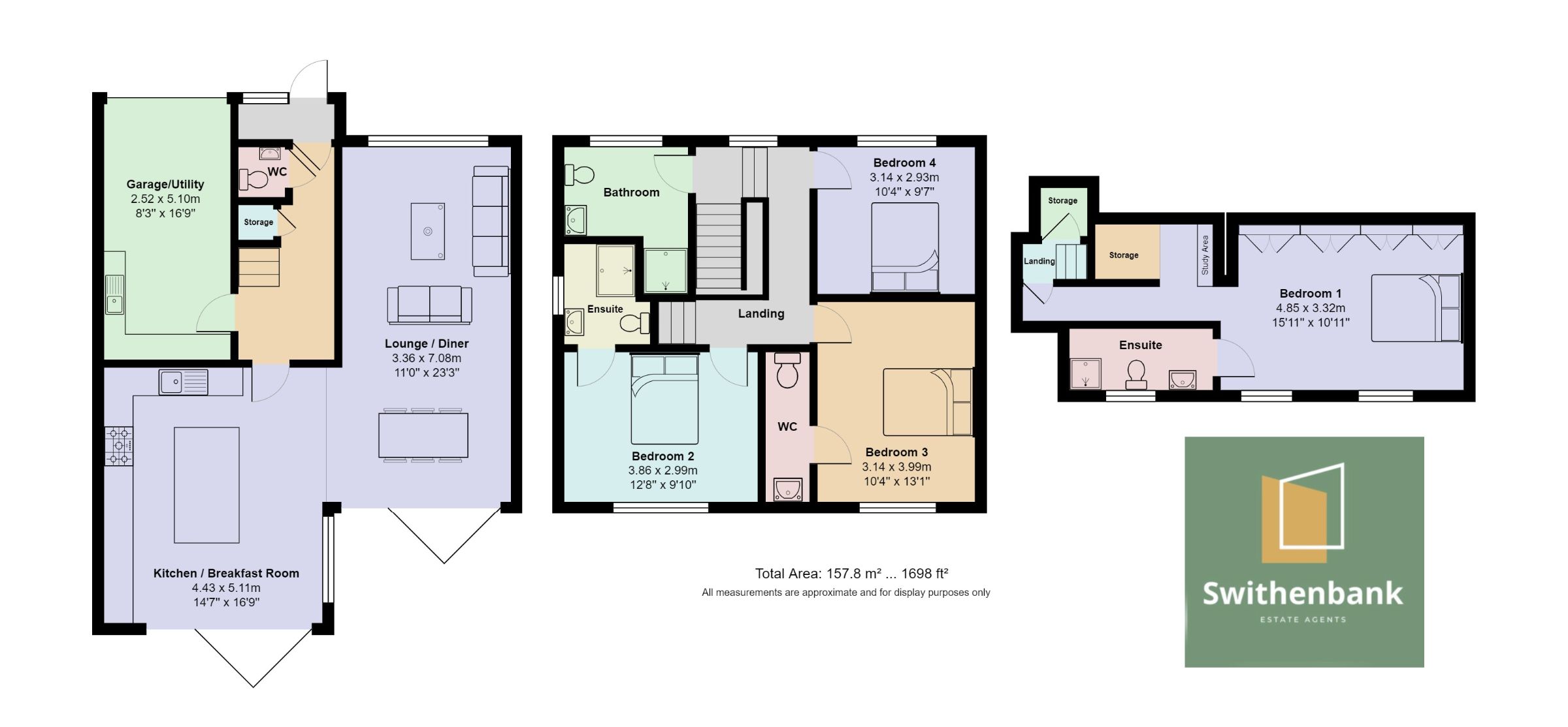 Floorplan for Beech Road, Sale
