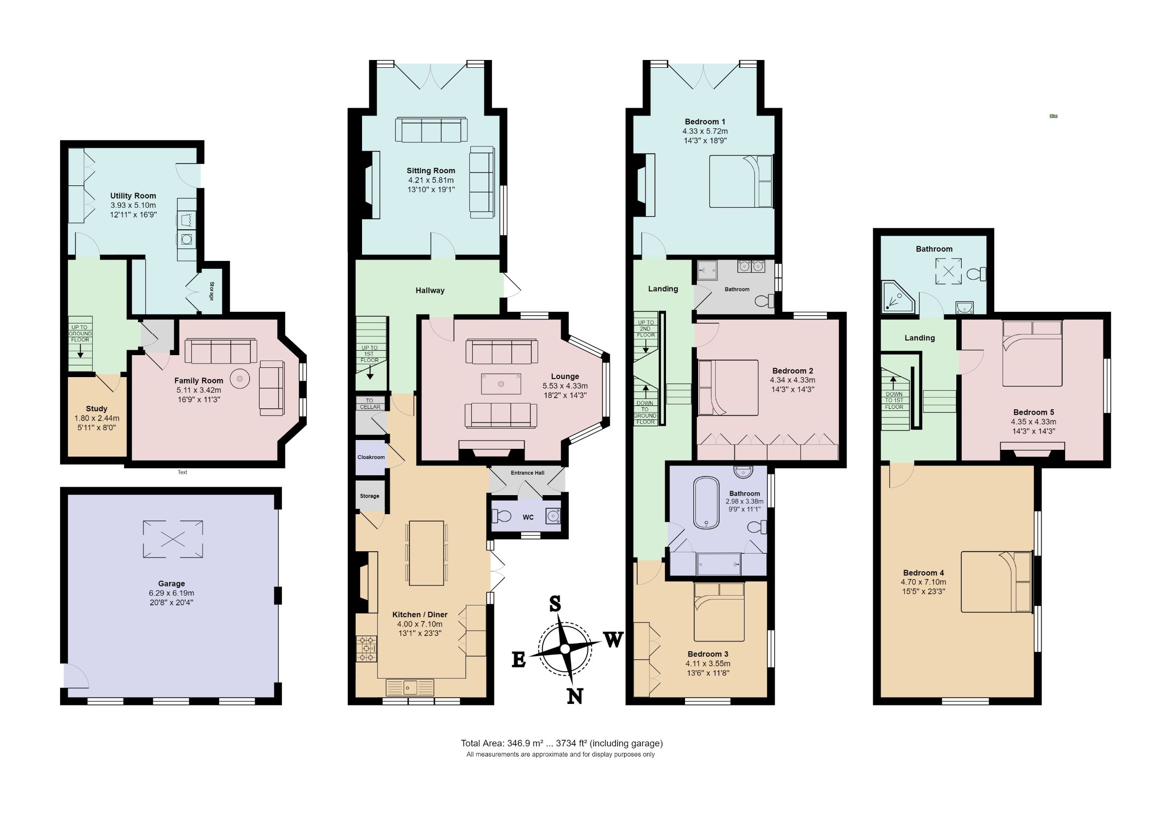 Floorplan for Langham Road, Bowdon
