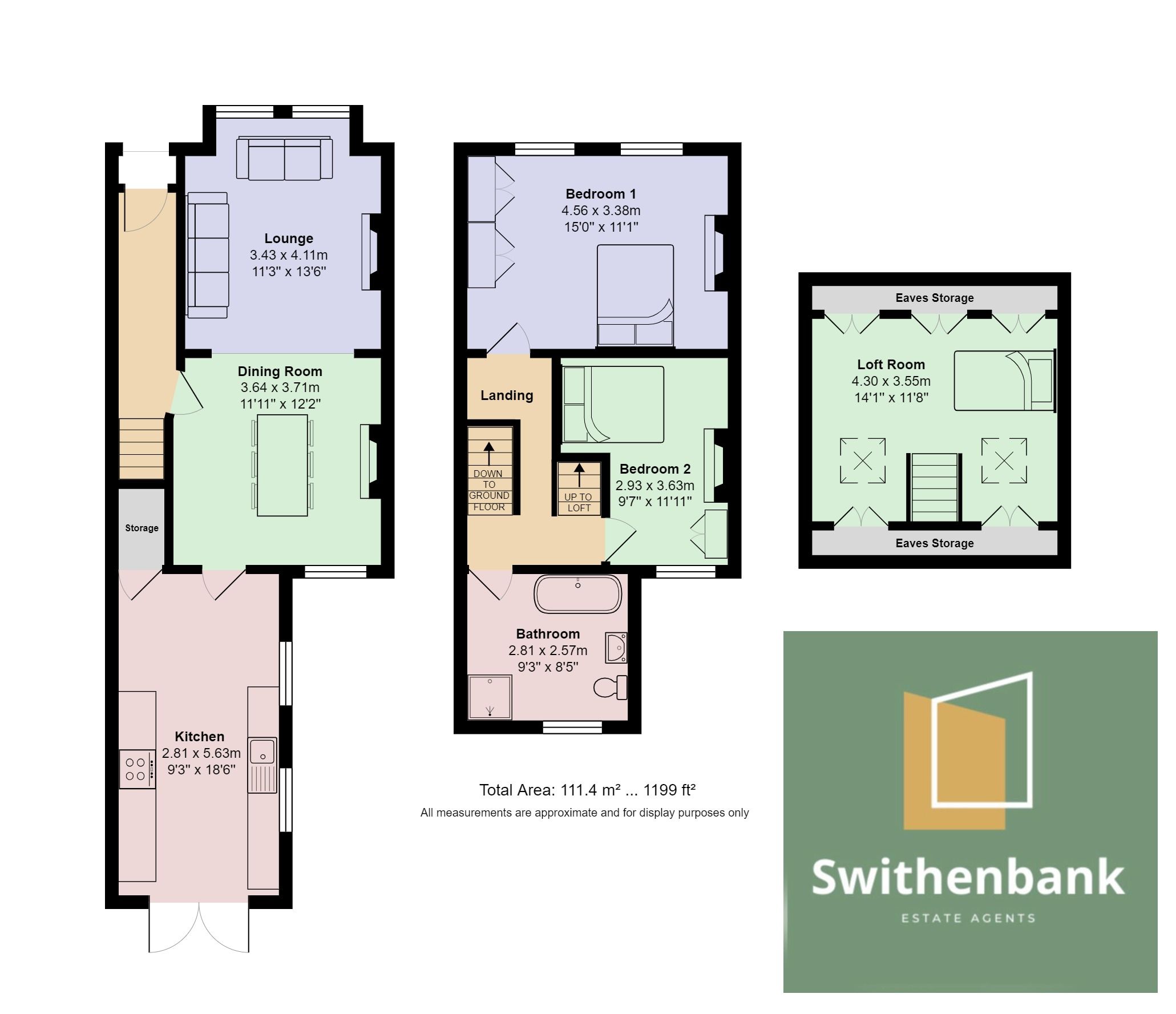 Floorplan for Grange Road, Sale