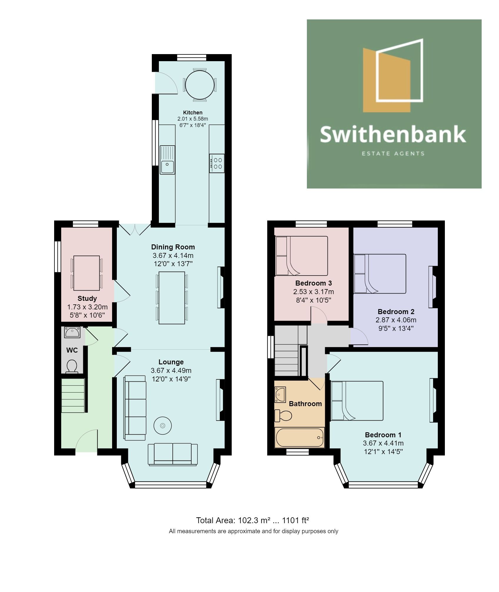 Floorplan for Chapel Road, Manchester