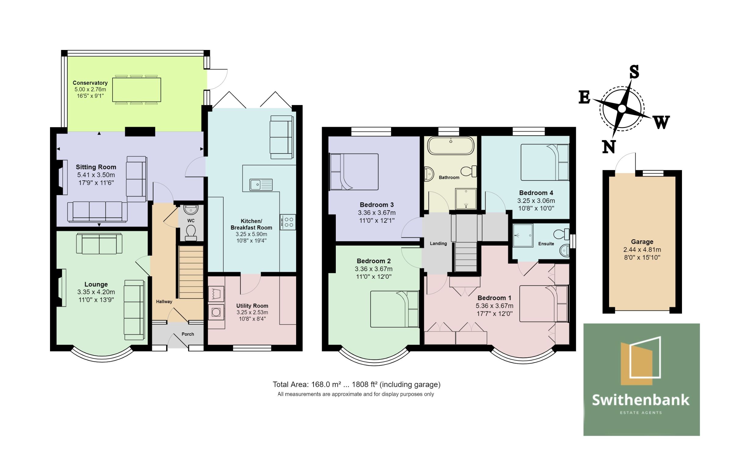 Floorplan for Manley Road, Sale