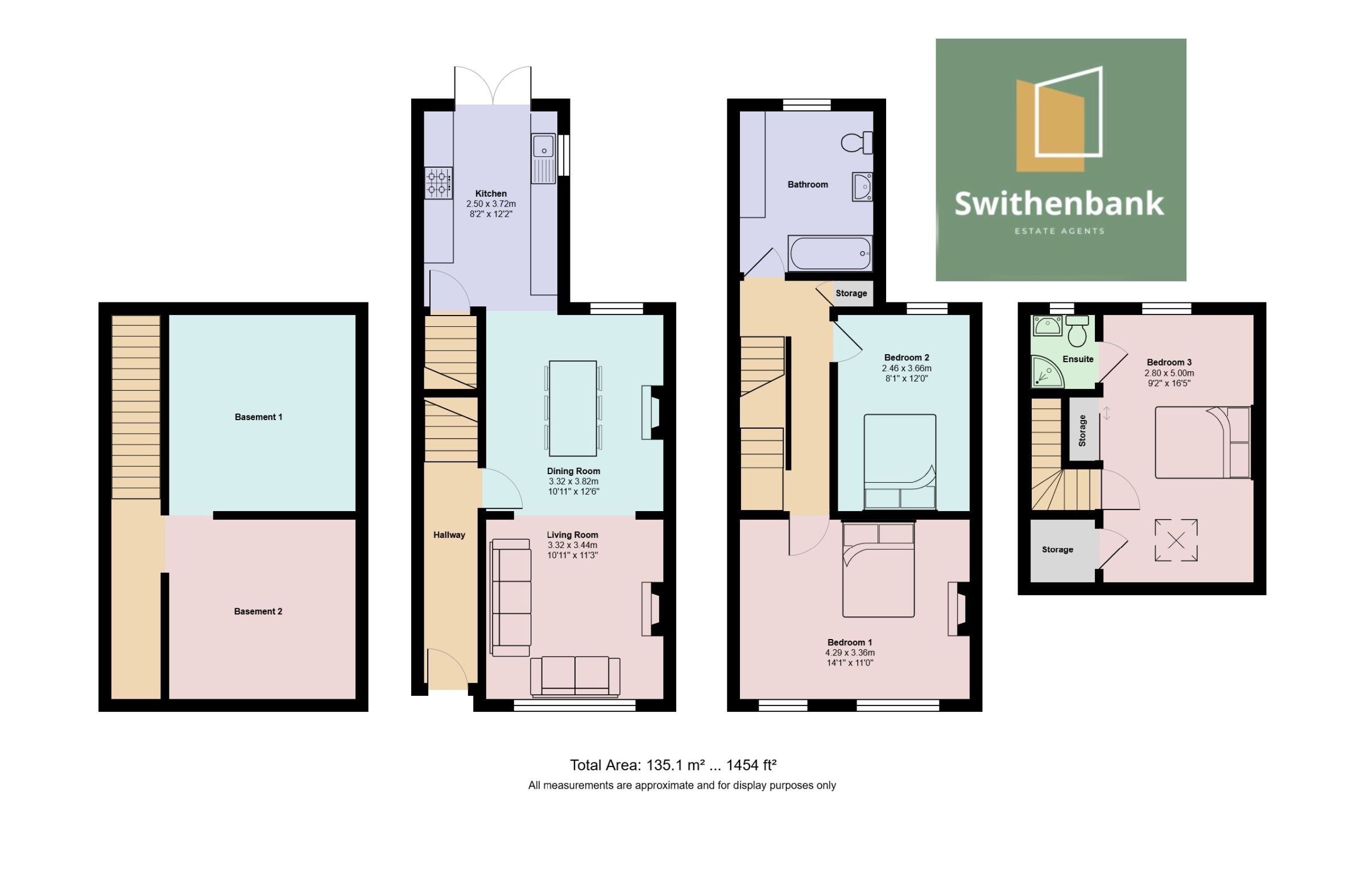 Floorplan for Richmond Road, West Bridgford, Nottingham