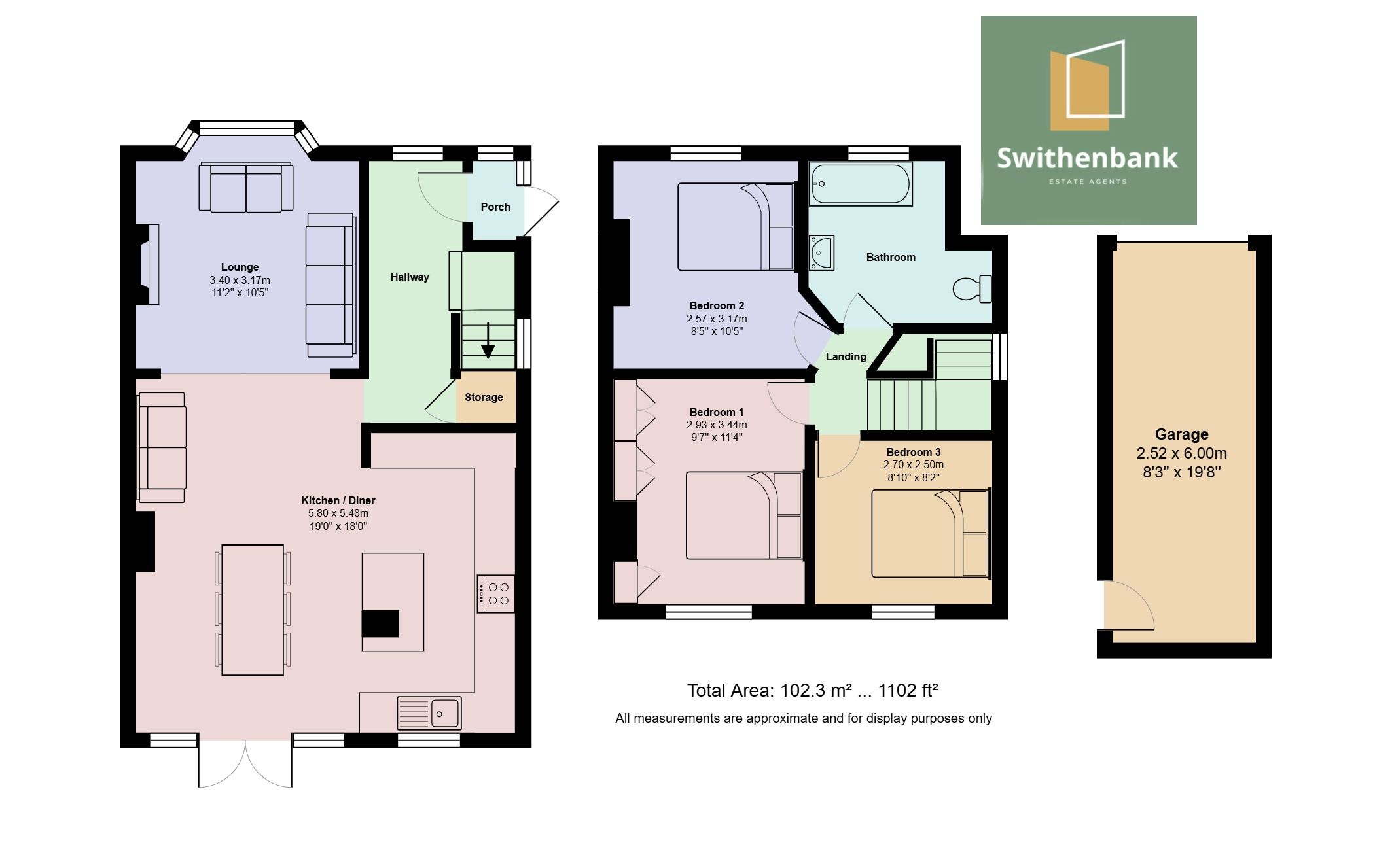 Floorplan for Clover Road, Timperley, Altrincham