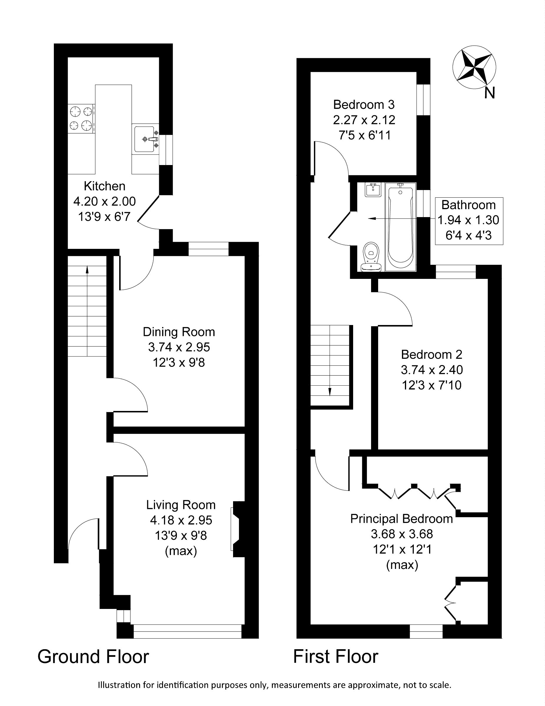 Floorplan for Salisbury Road, Altrincham