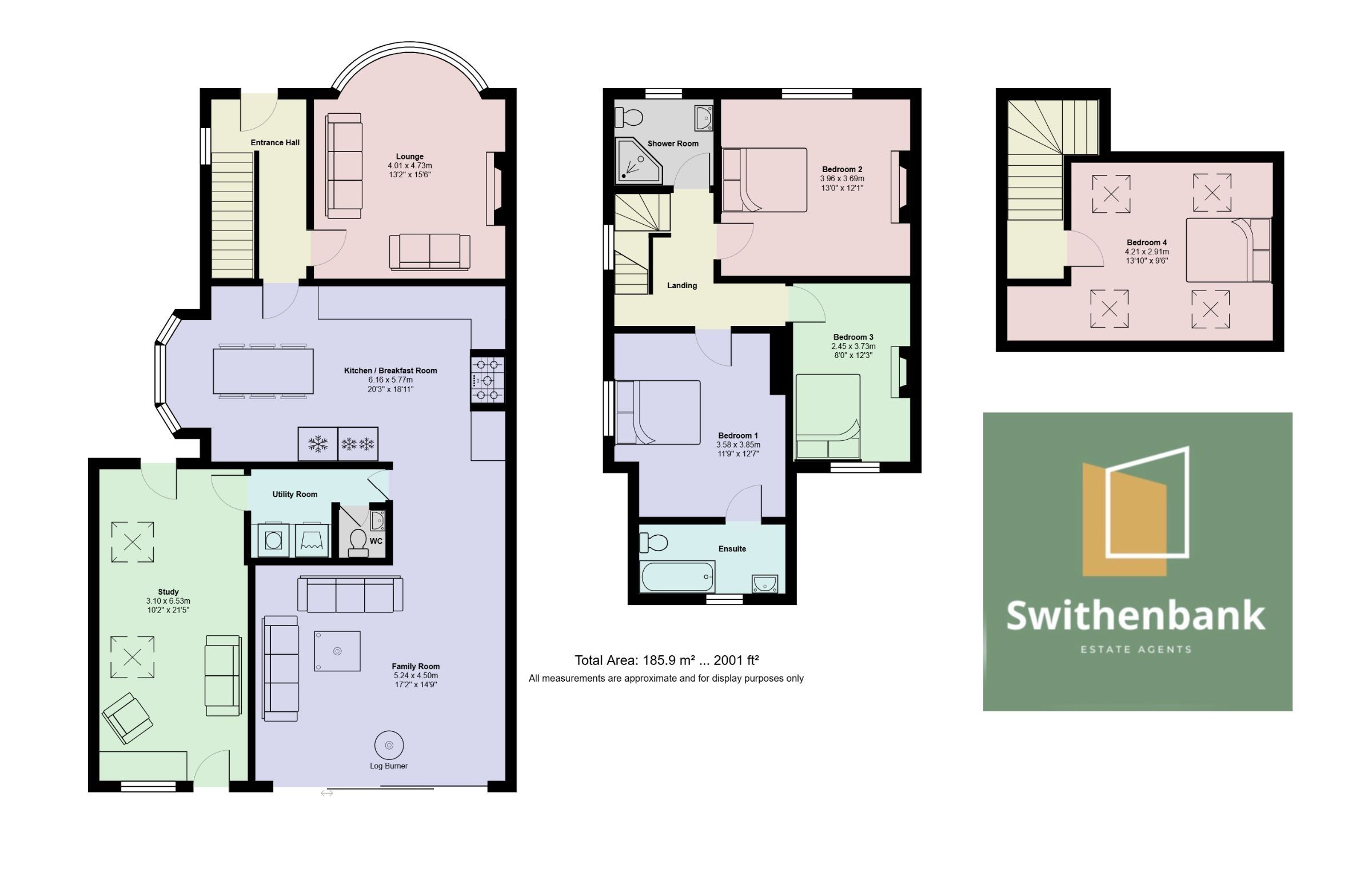 Floorplan for 93 Wood Lane, Altrincham