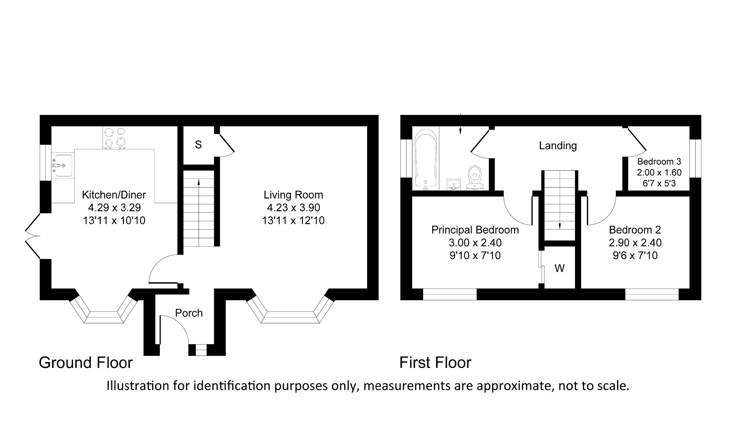 Floorplan for Meadow View, Middlewich