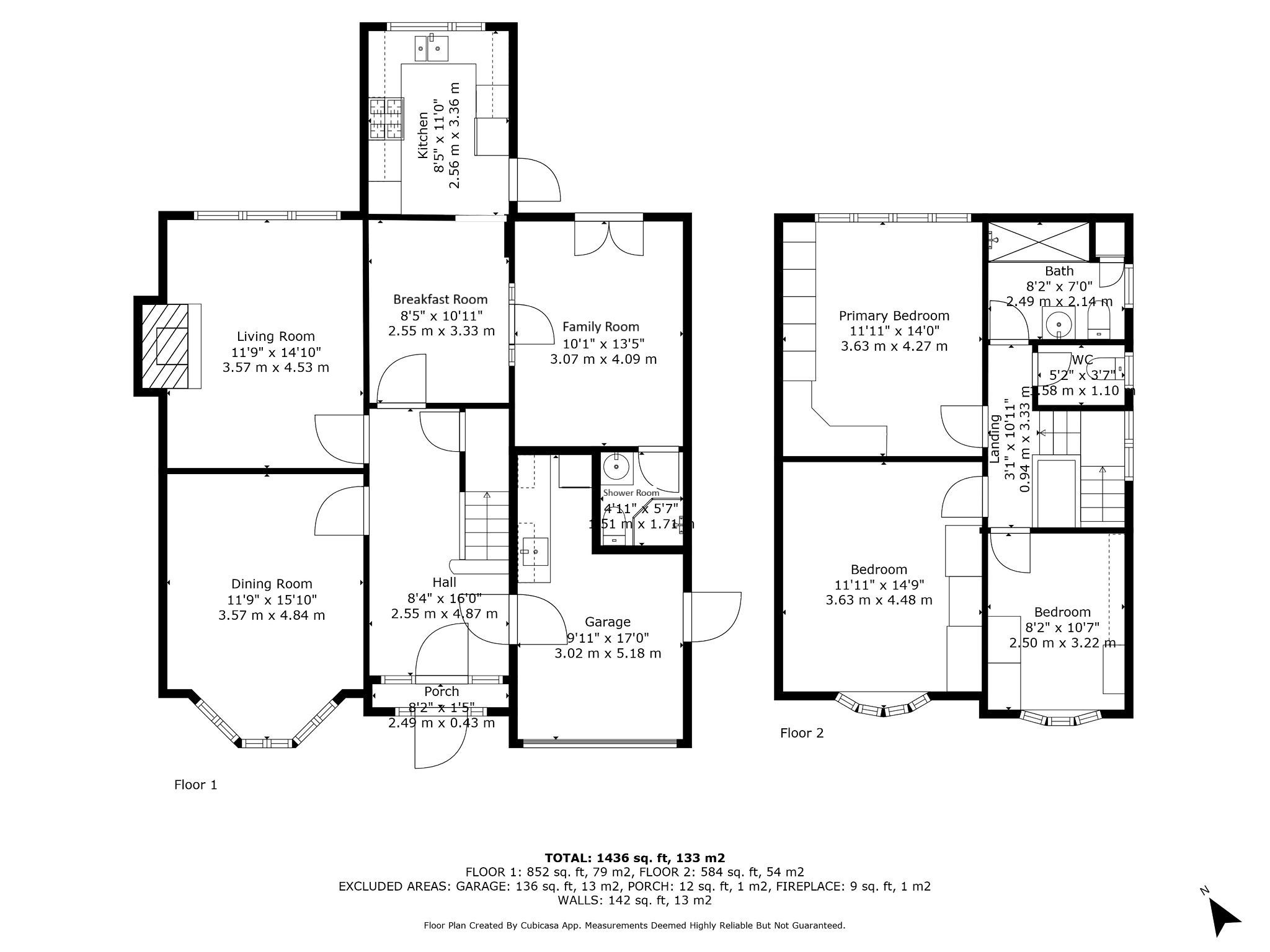 Floorplan for Moreton Avenue, Sale