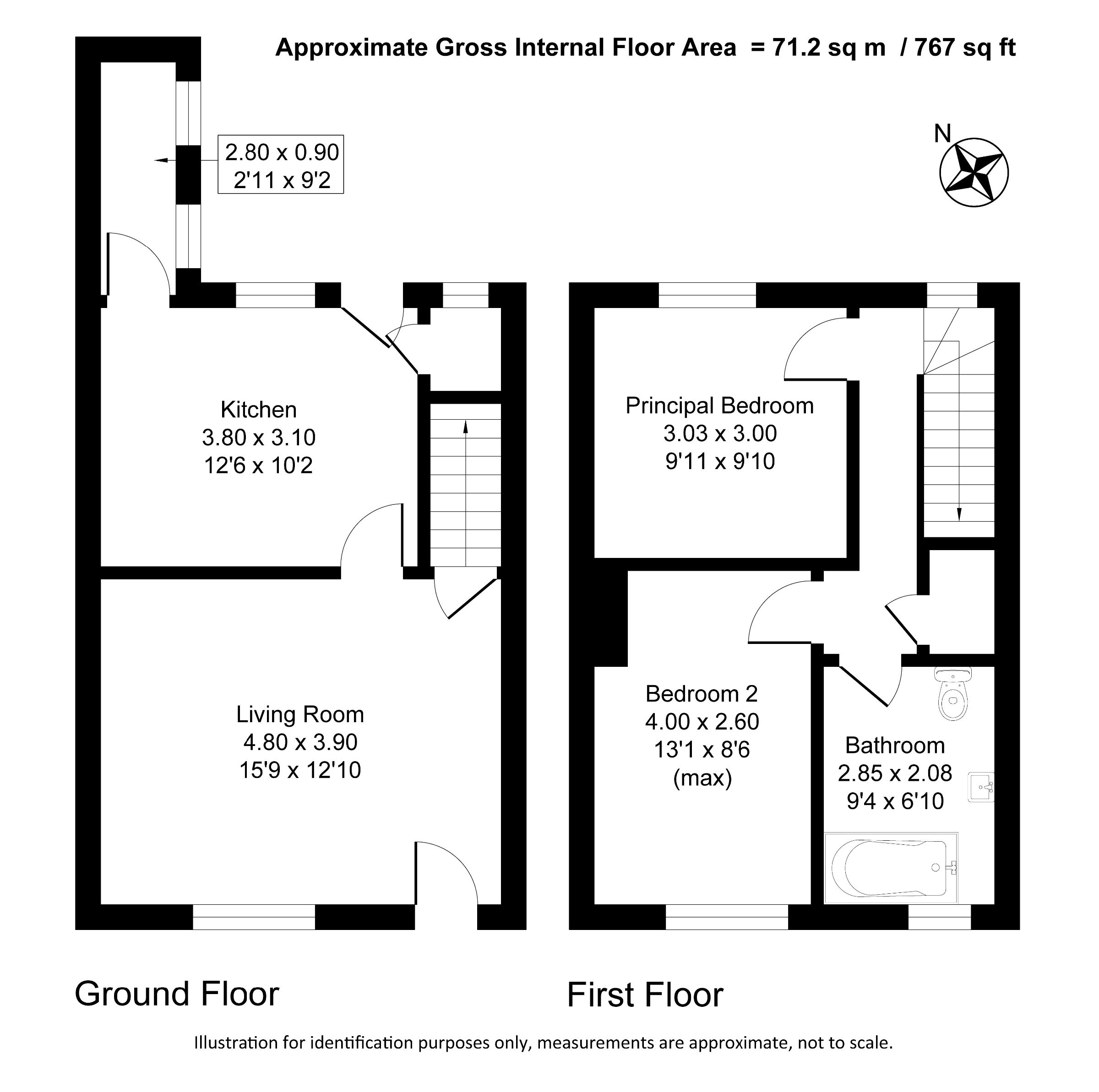 Floorplan for Southey Street, Skipton