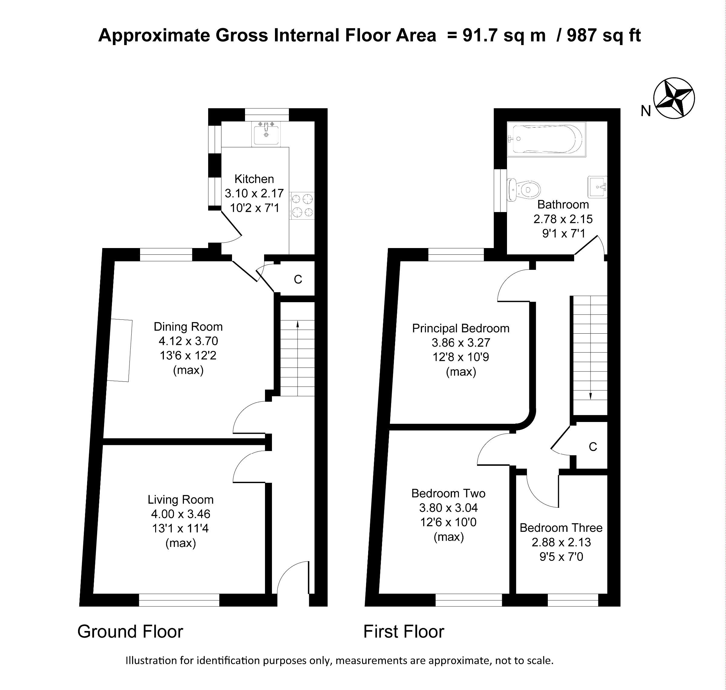 Floorplan for Brougham Street, Skipton