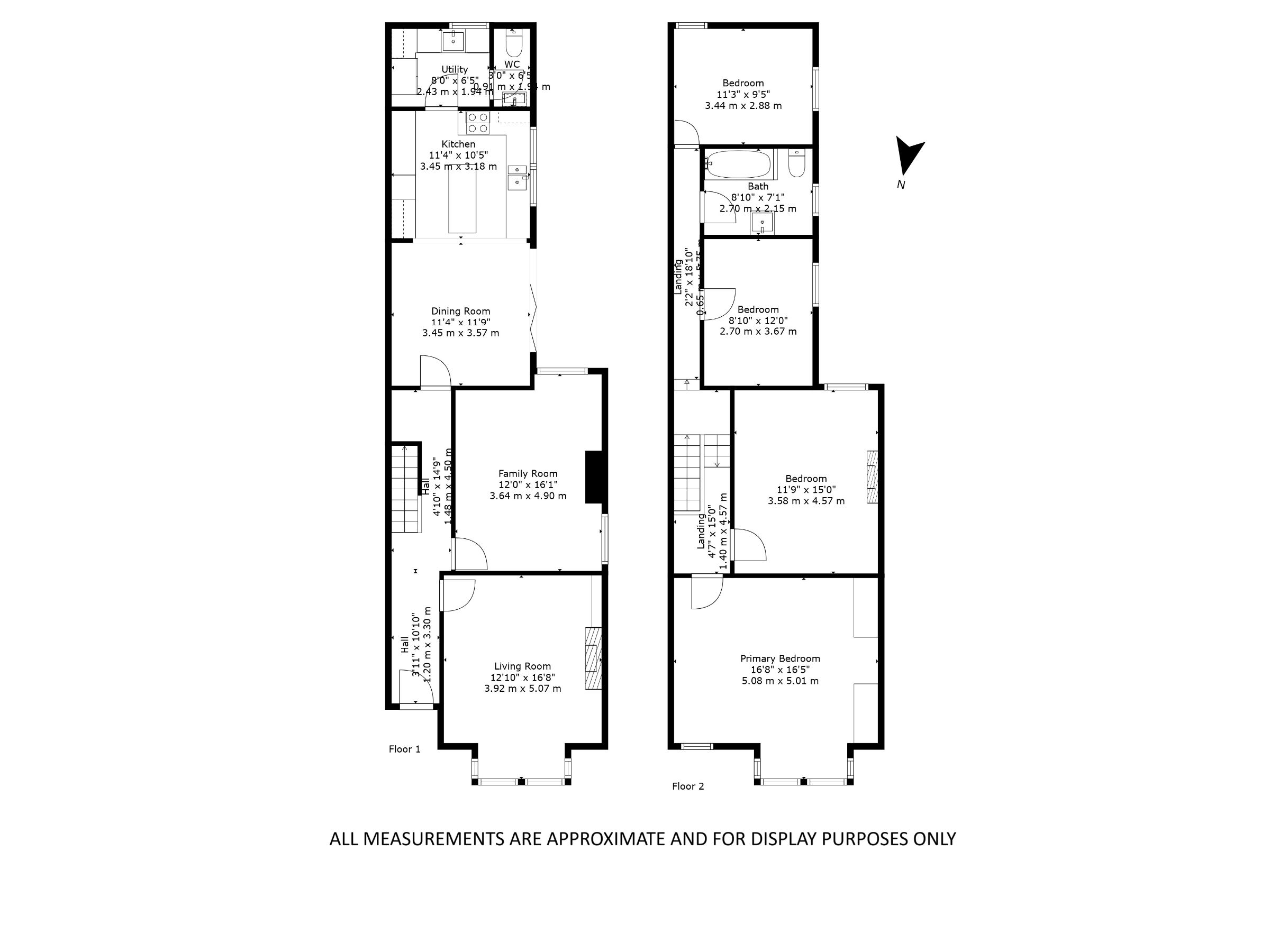 Floorplan for Park Road, Manchester