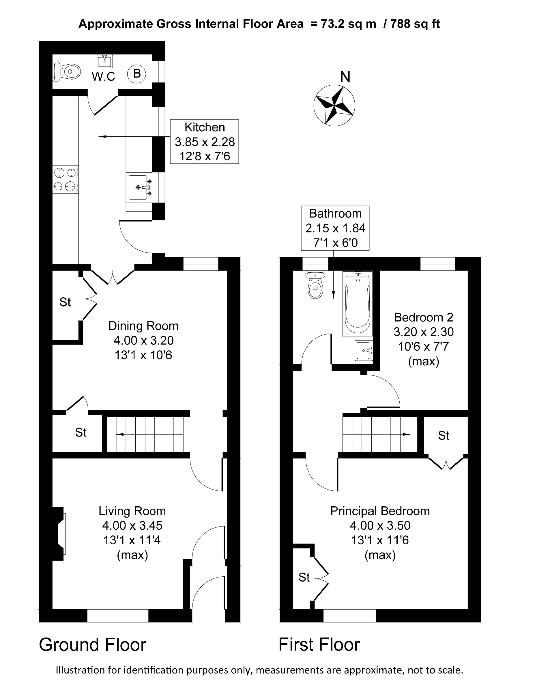 Floorplan for 59 BRUNSWICK ROAD