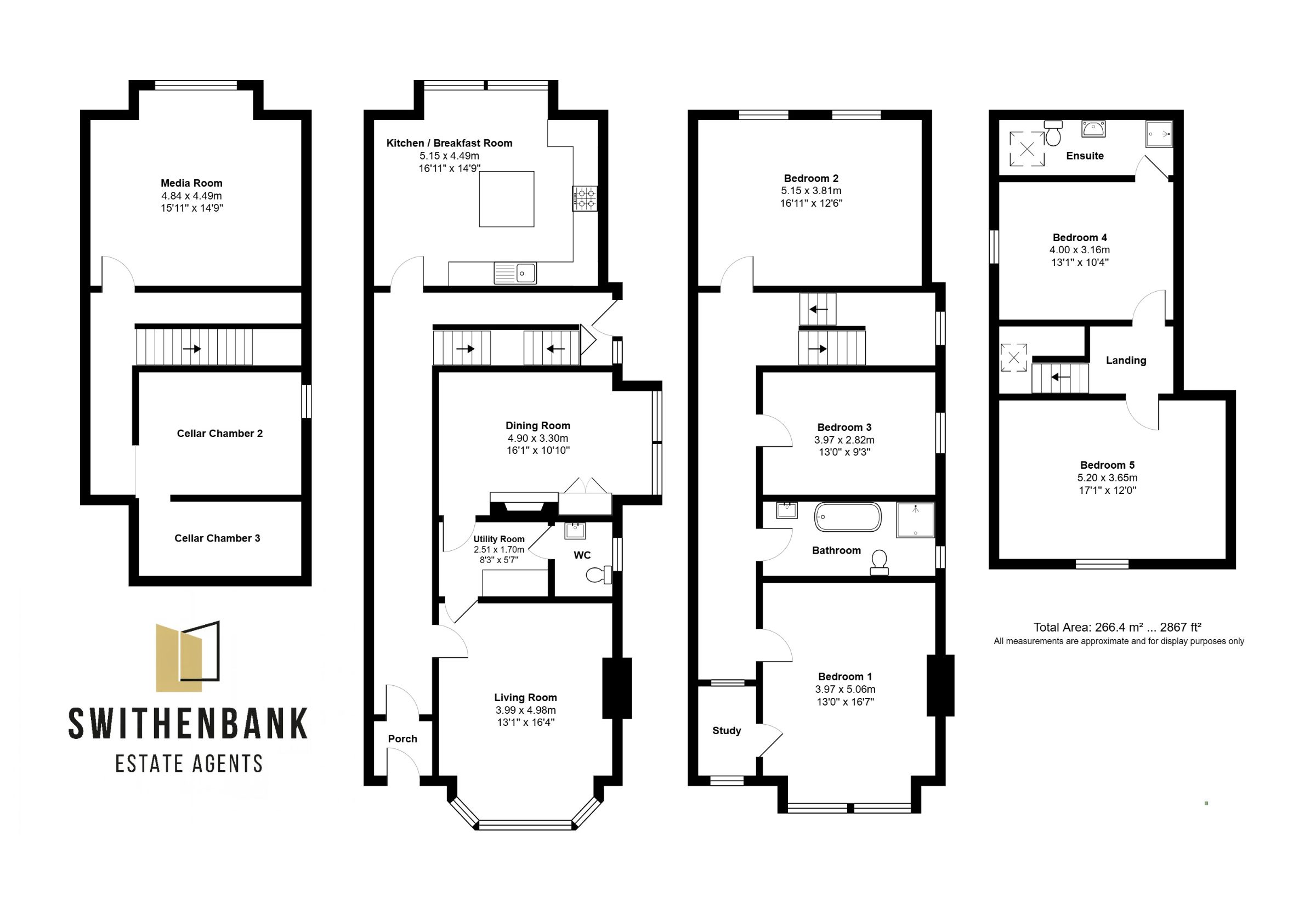 Floorplan for Rookfield Avenue, Sale