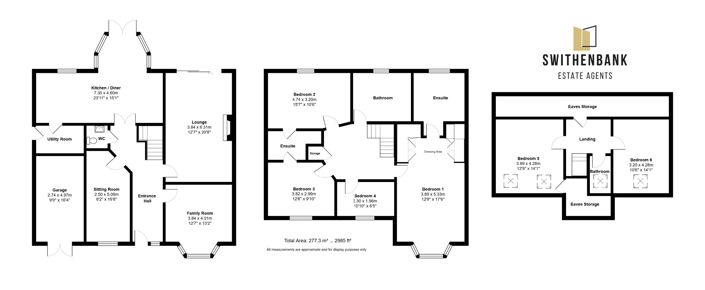 Floorplan for Watermead, Sale
