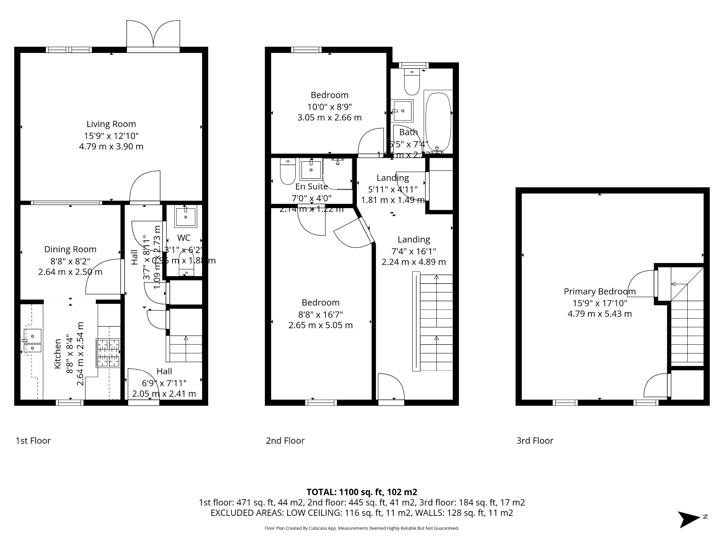 Floorplan for 5 Ackers Barn Courtyard, Carrington