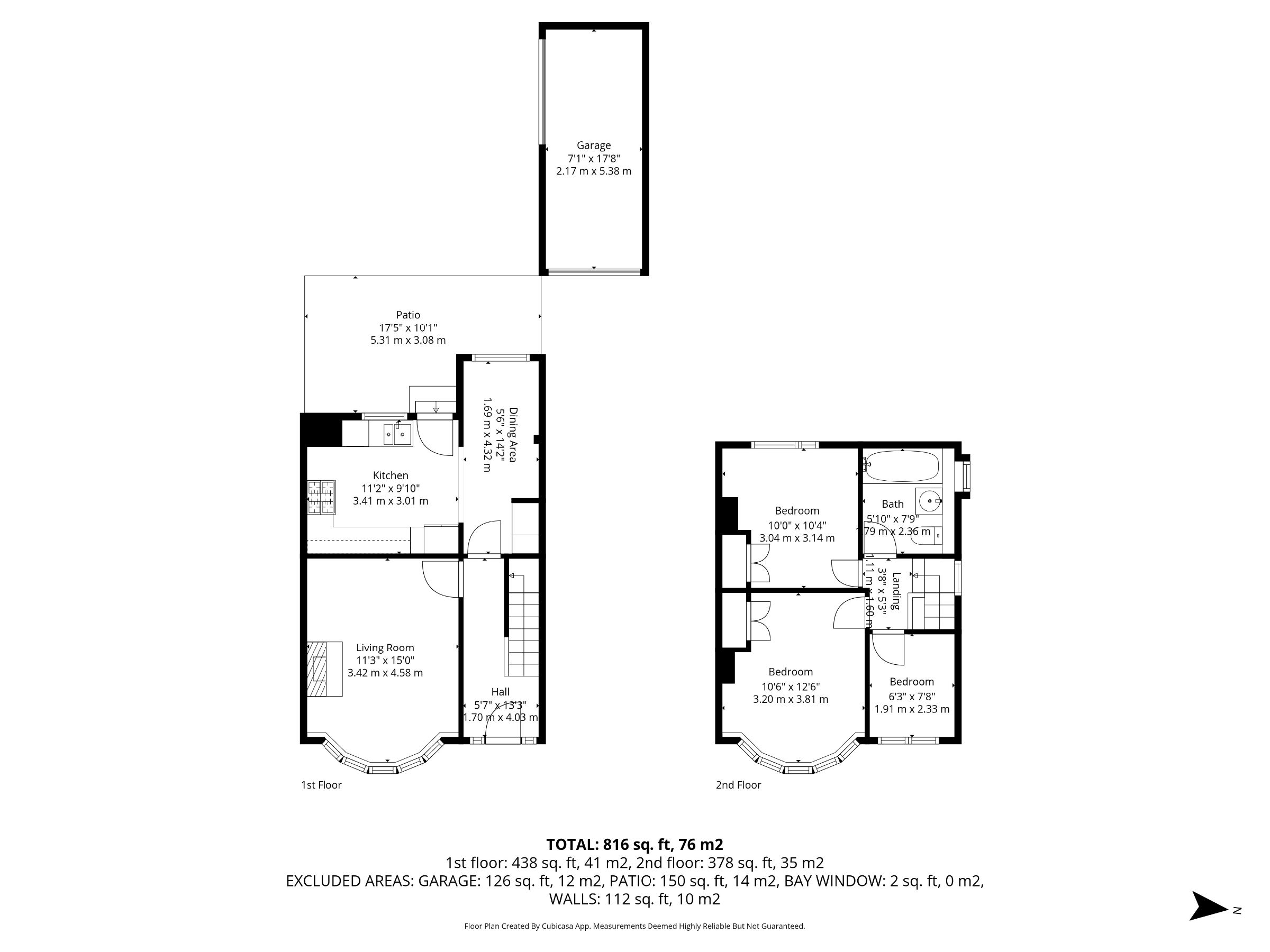 Floorplan for Conway Road, Sale