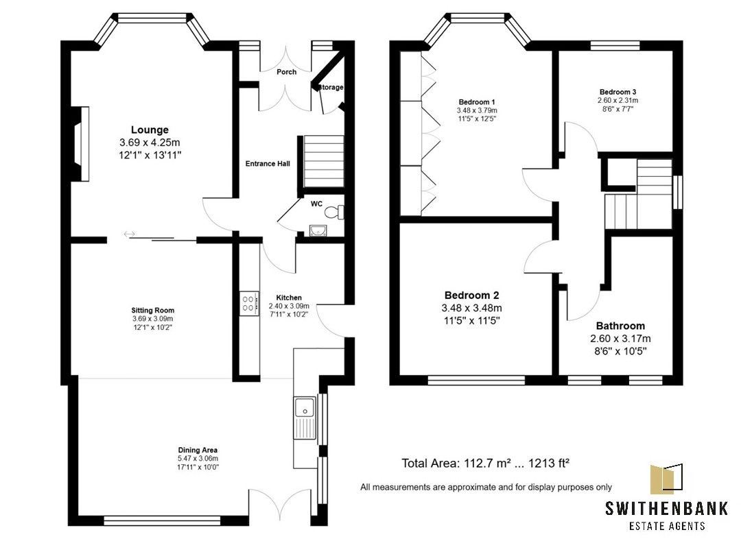 Floorplan for Shaftesbury Avenue, Timperley, Altrincham