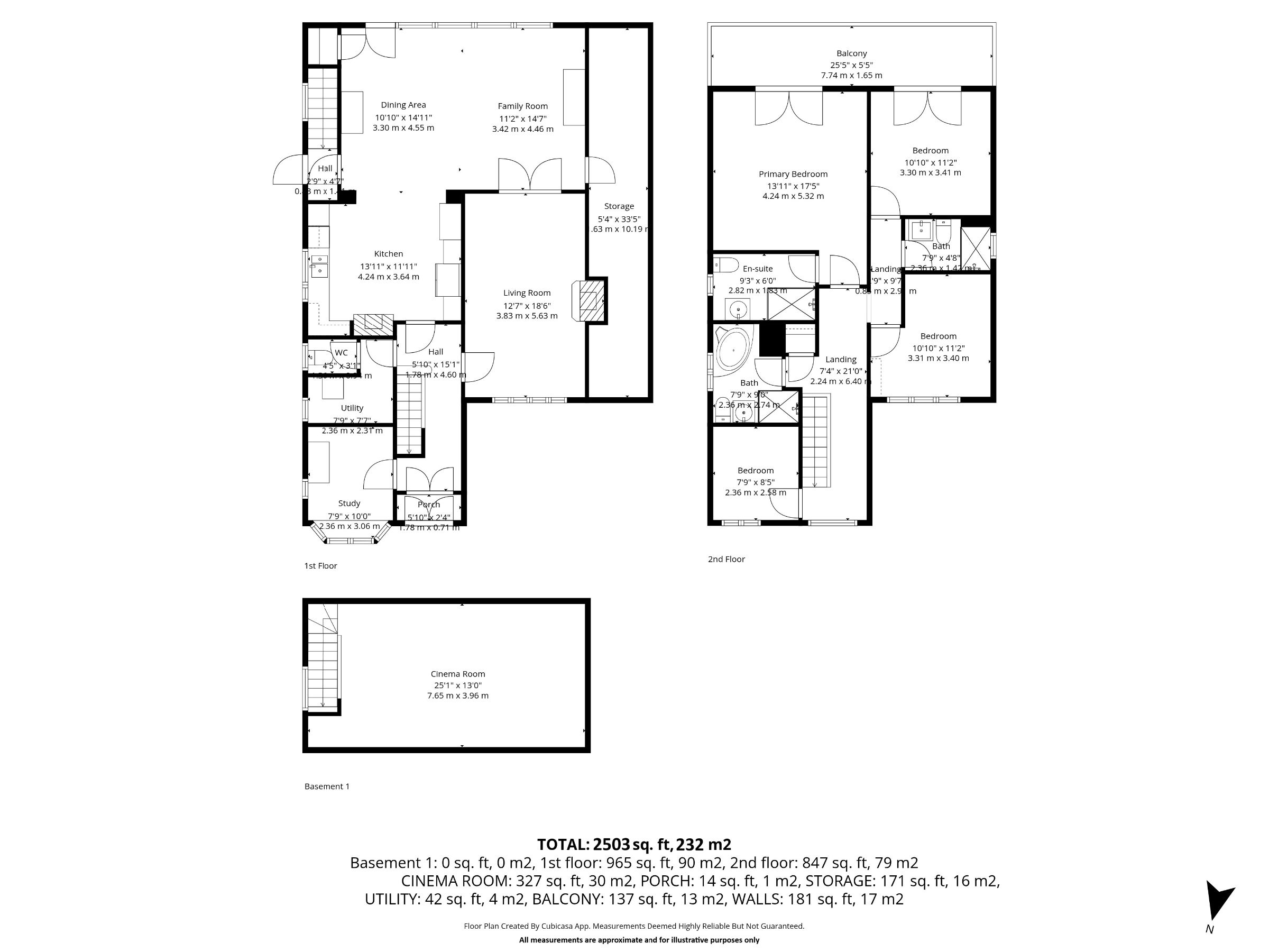 Floorplan for Bow Lane, Altrincham