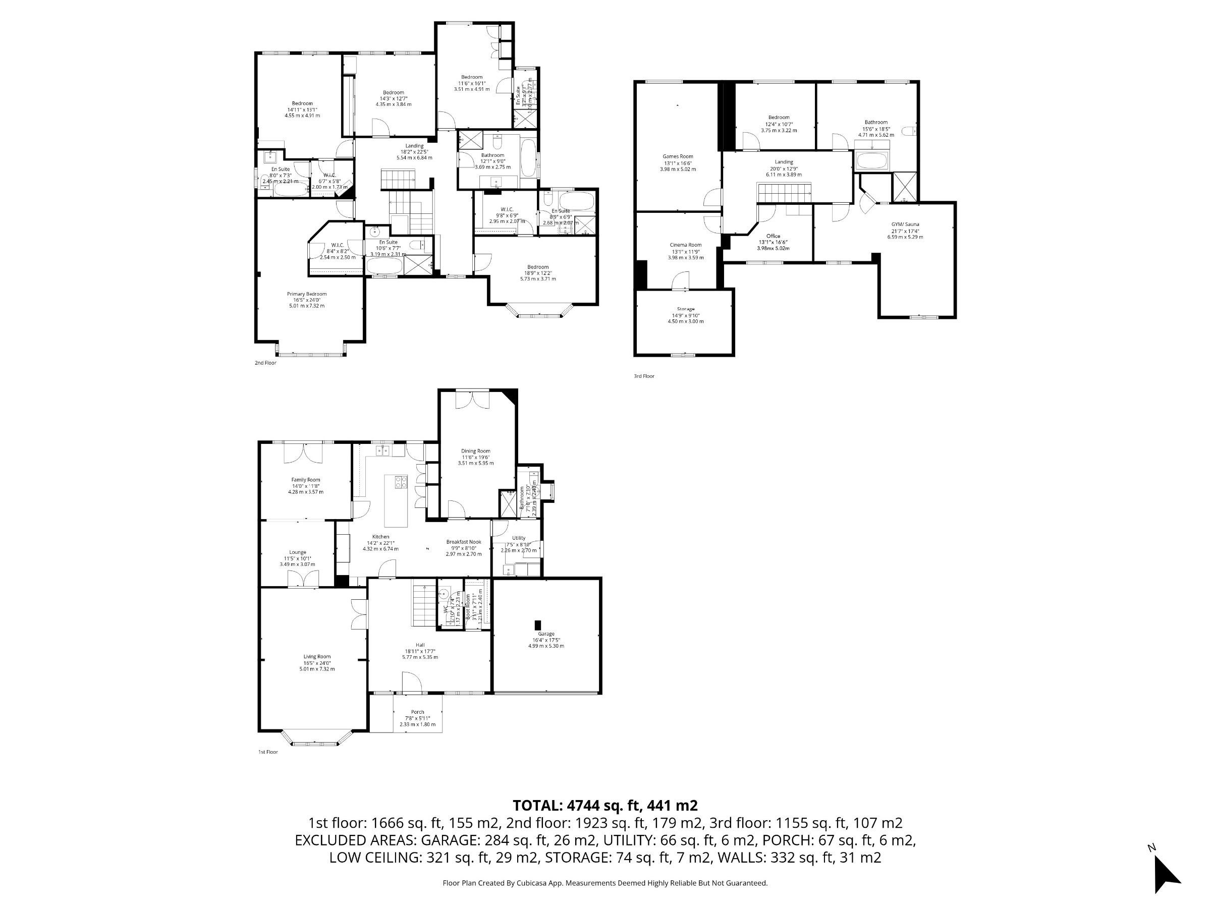 Floorplan for Harrington Road, Altrincham