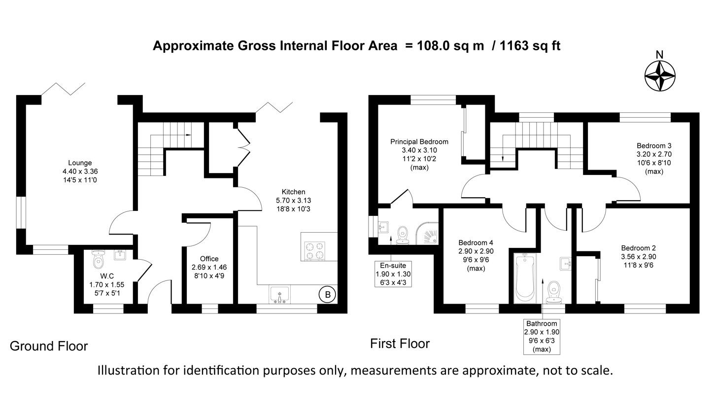 Floorplan for Ryemoor Lane, Skipton
