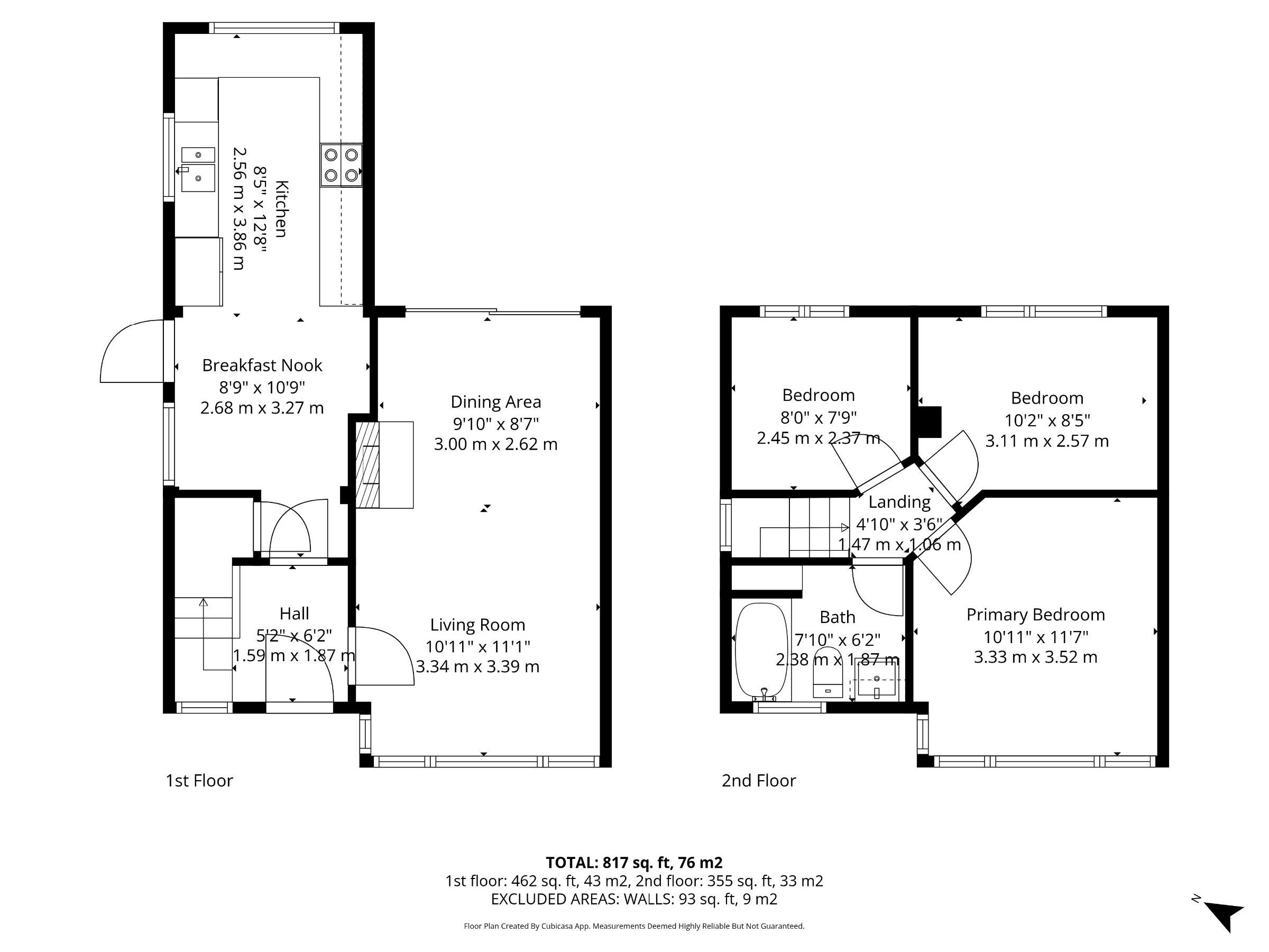 Floorplan for Campbell Road, Swinton, Manchester