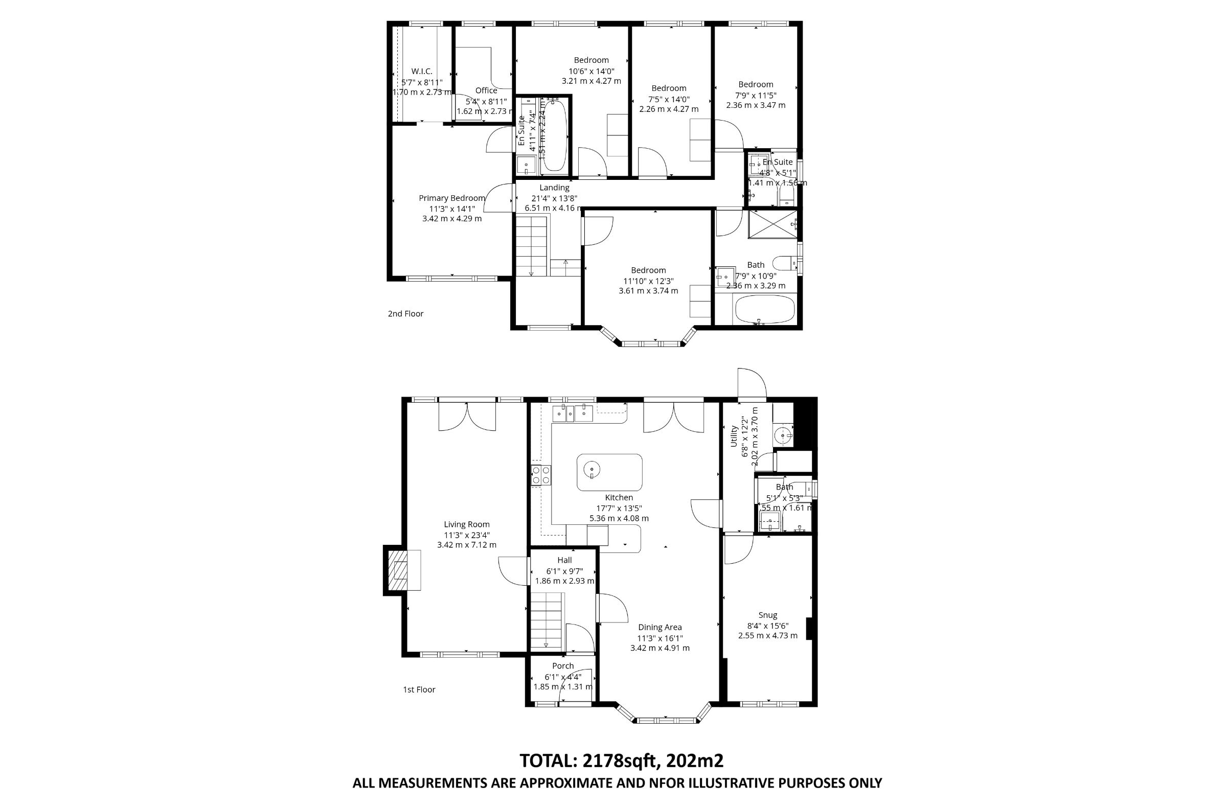 Floorplan for Harewood Avenue, Sale