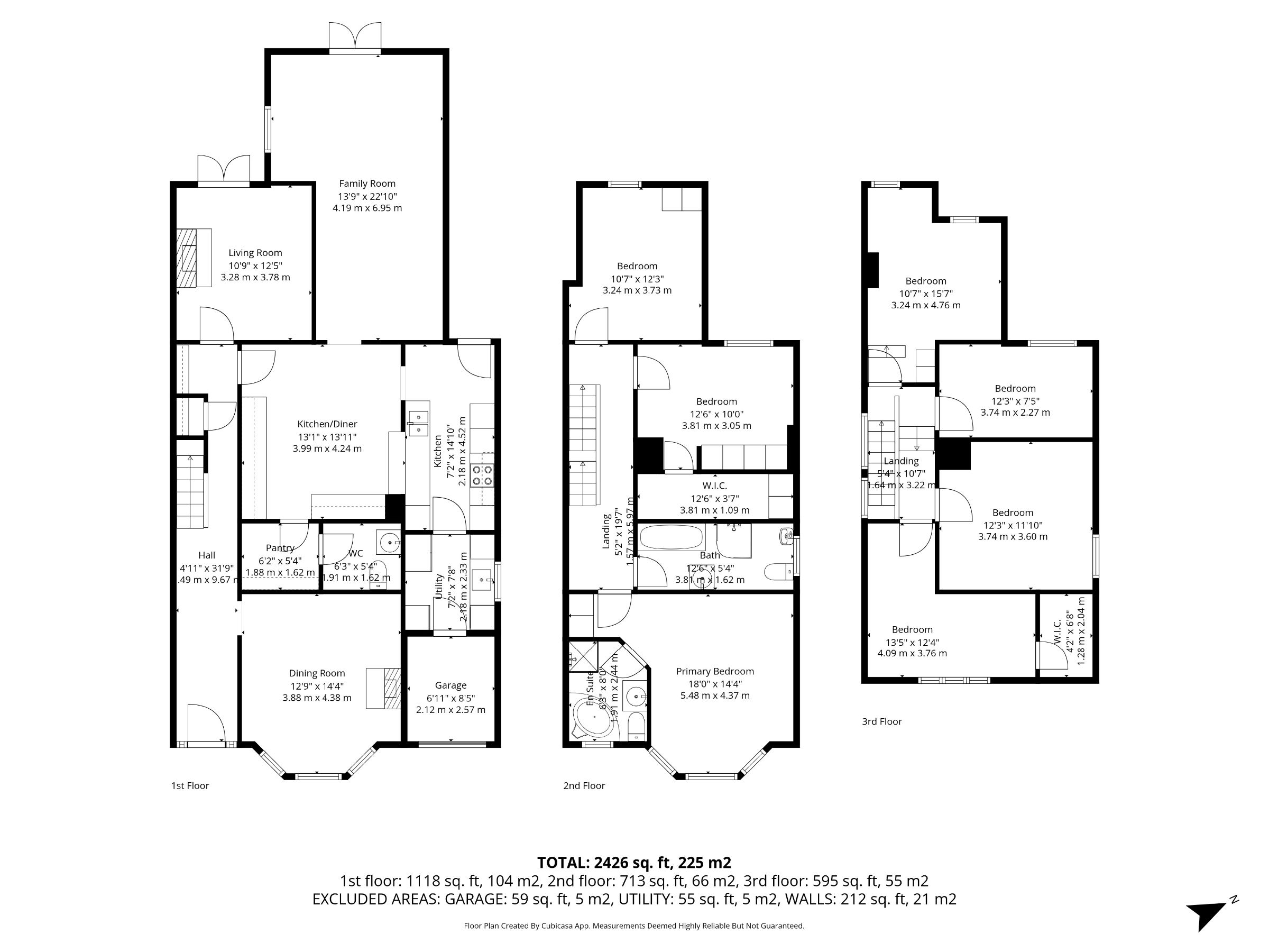 Floorplan for Westwood Avenue, Timperley, Altrincham
