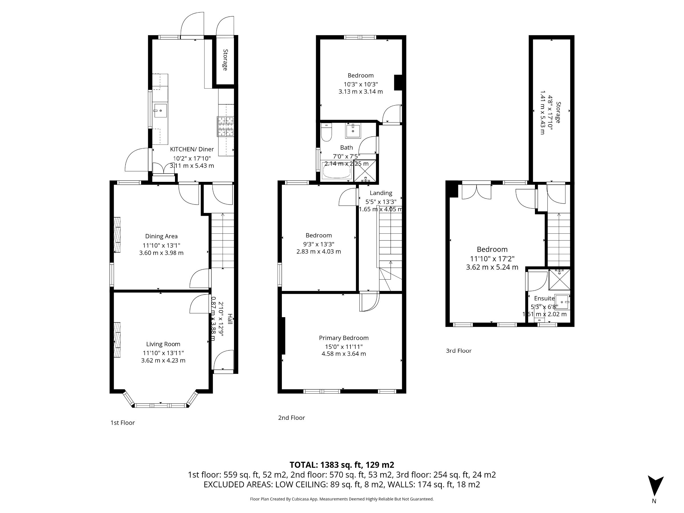 Floorplan for Oldfield Road, Altrincham