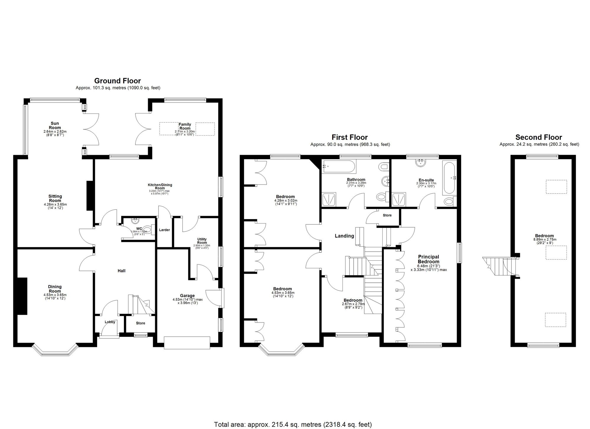 Floorplan for Reid Park Road, Jesmond, NE2