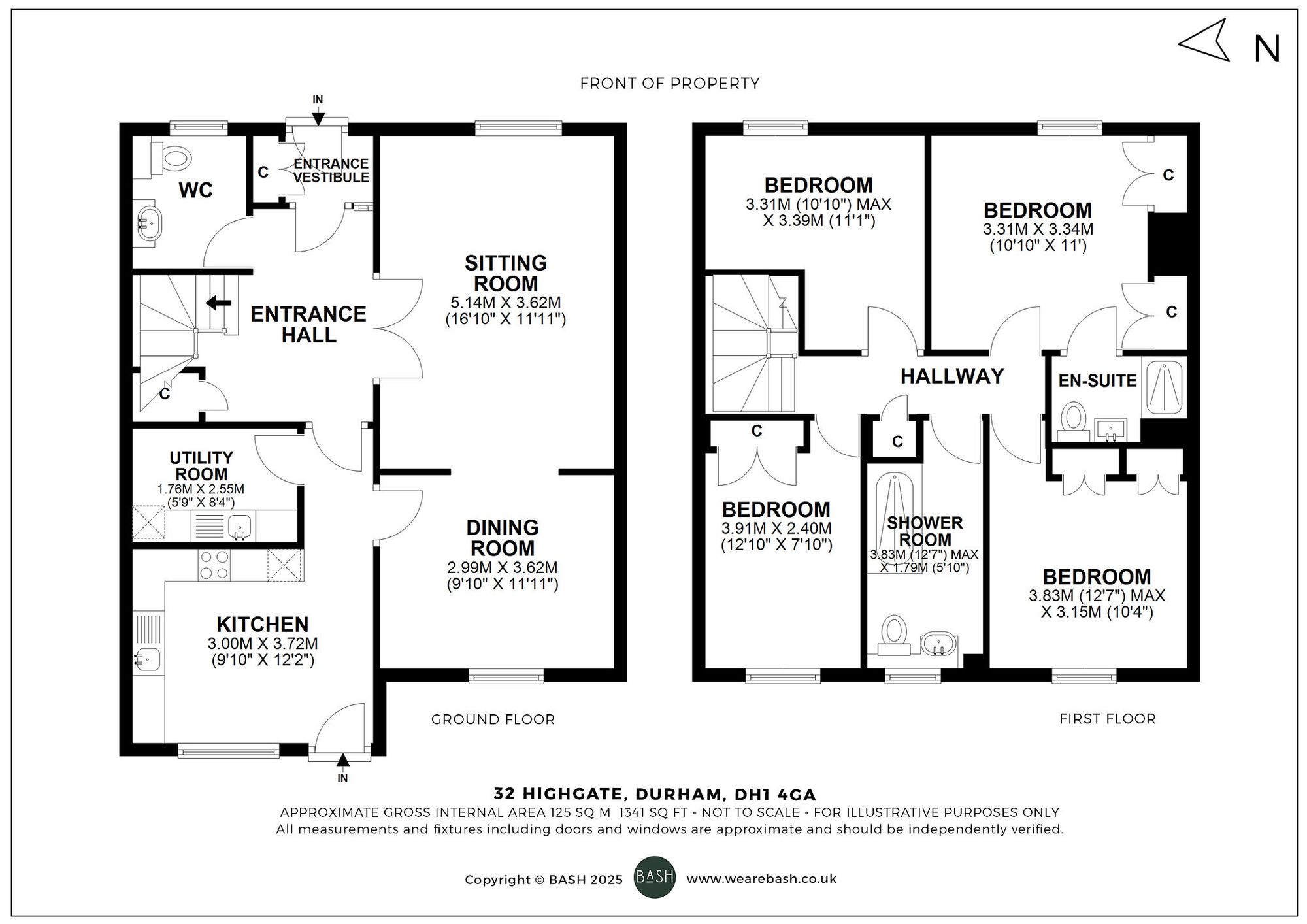 Floorplan for Highgate, Durham, DH1