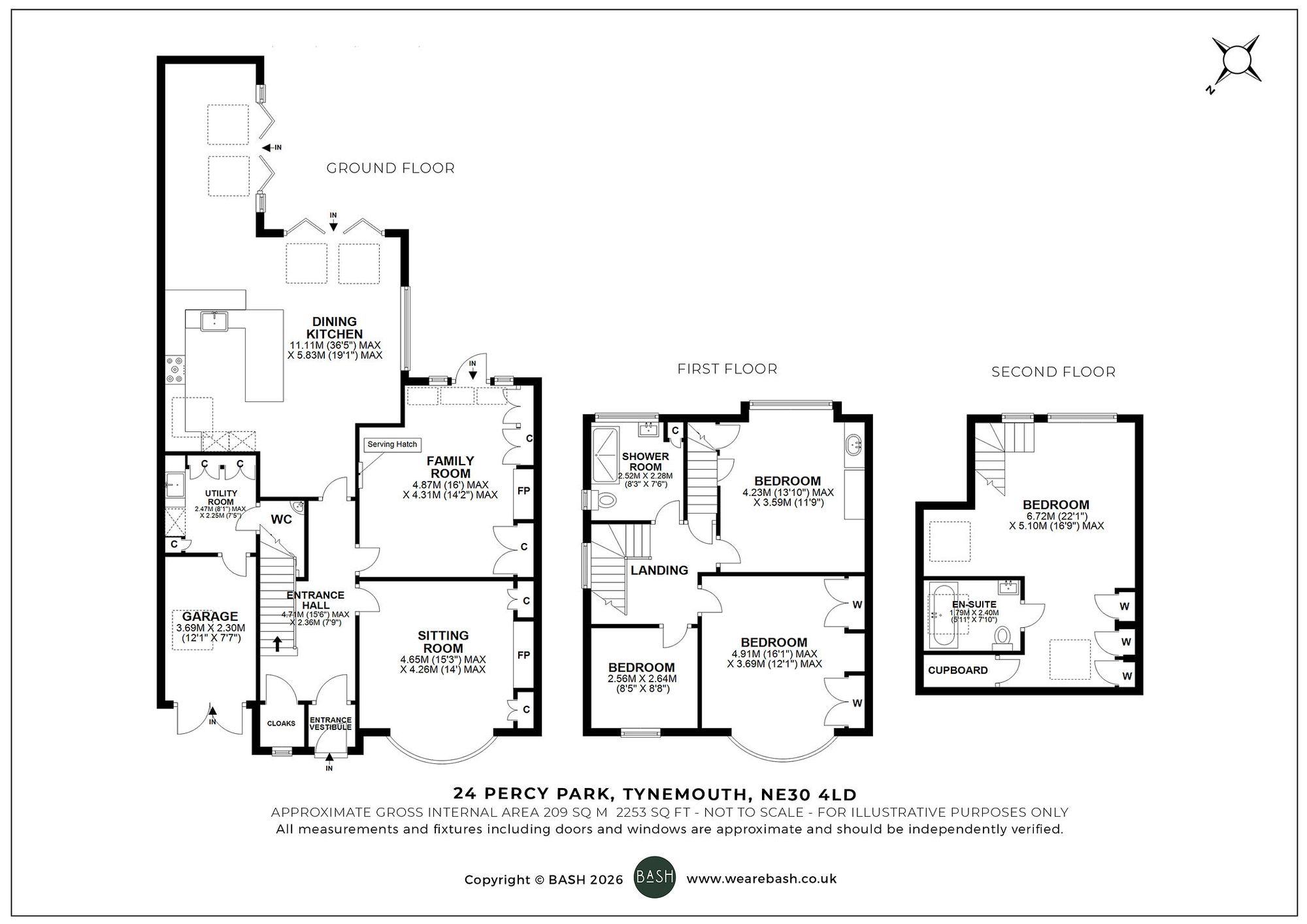 Floorplan for Percy Park, Tynemouth, NE30