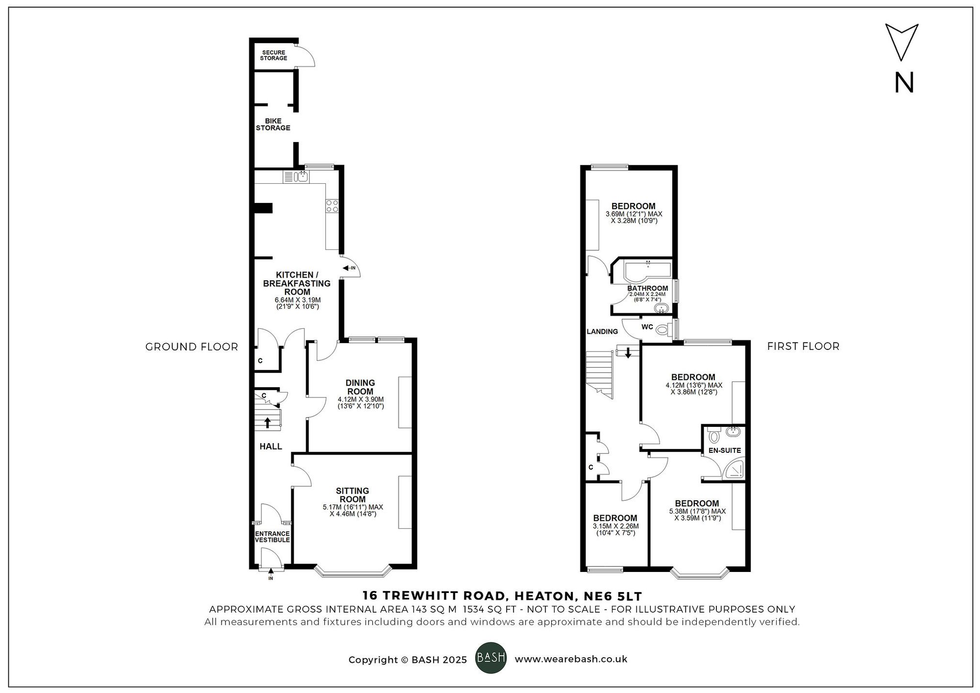 Floorplan for Trewhitt Road, Heaton, NE6
