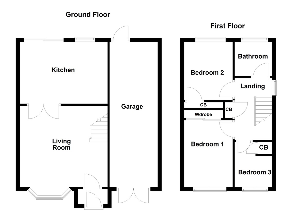 Floorplan for Adonis Close, Perrycrofts, B79 8TY