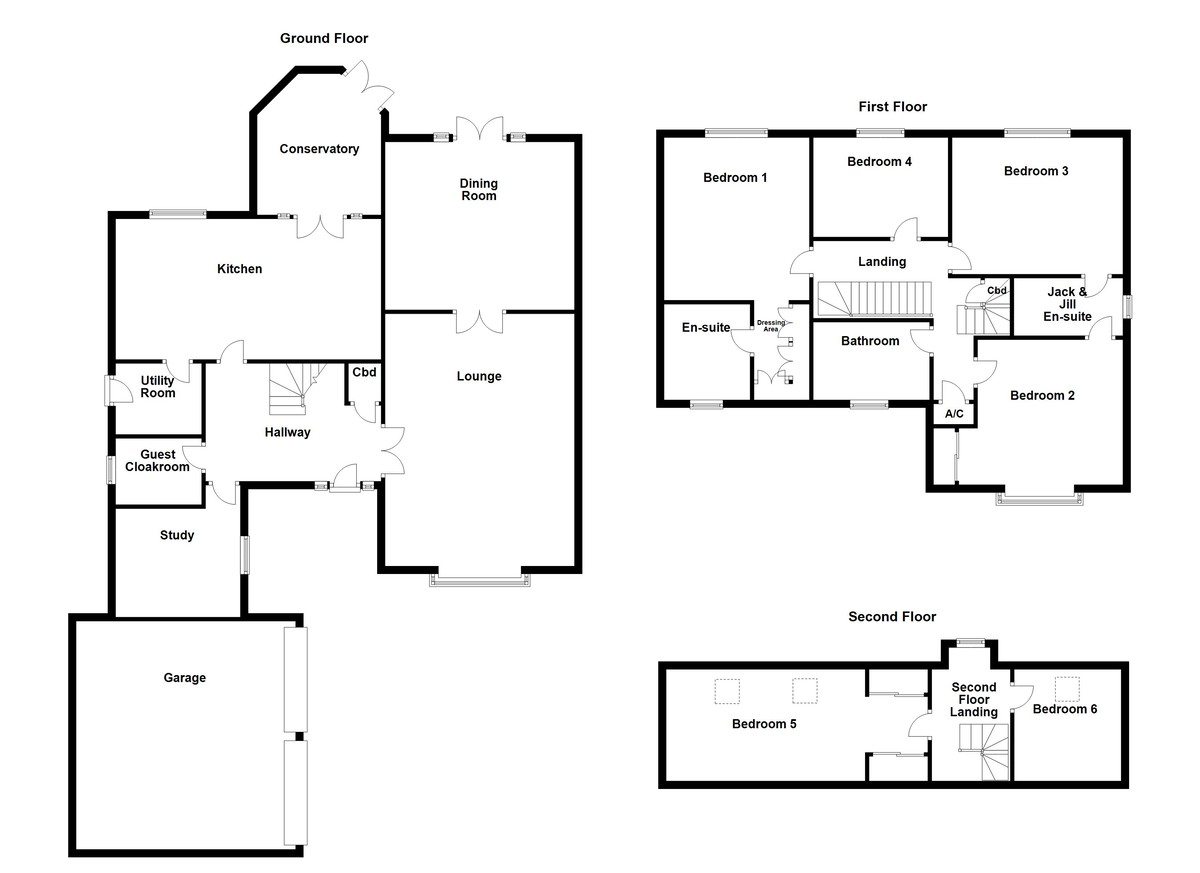 Floorplan for Chapel Drive, Mile Oak