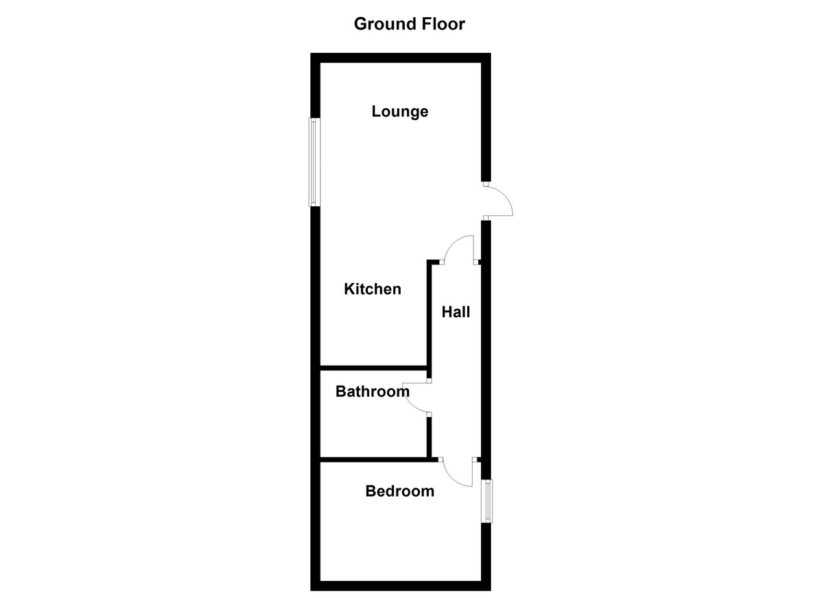 Floorplan for Lichfield Street, Tamworth, Staffordshire