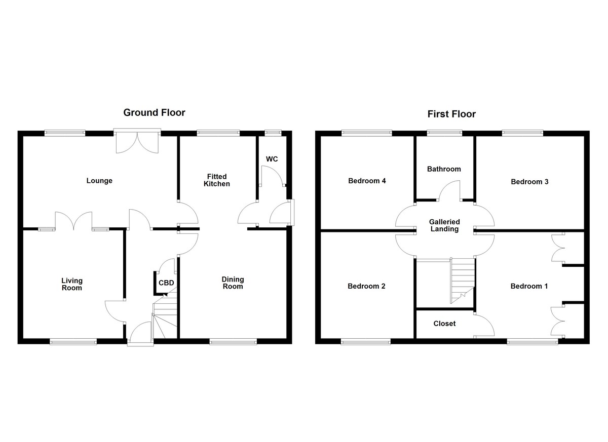 Floorplan for Victoria Road, Tamworth