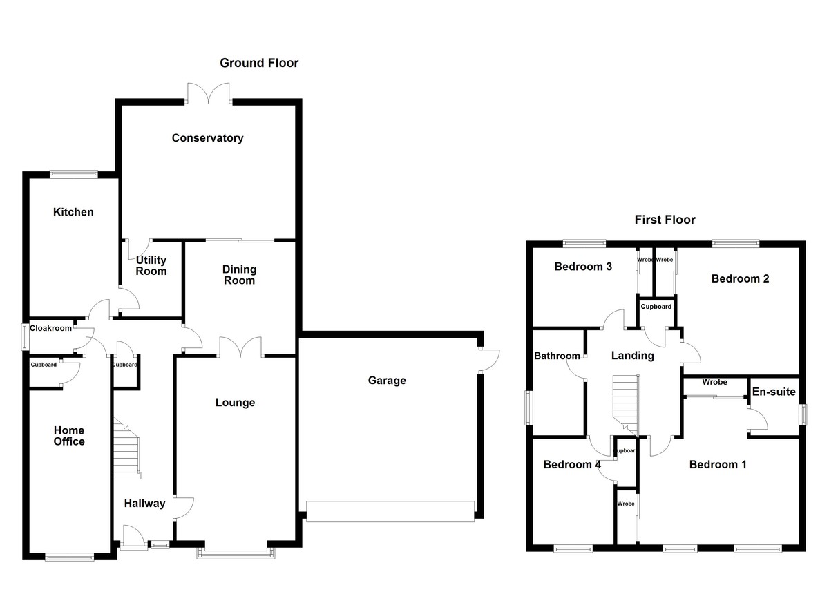 Floorplan for Celandine, Kettlebrook