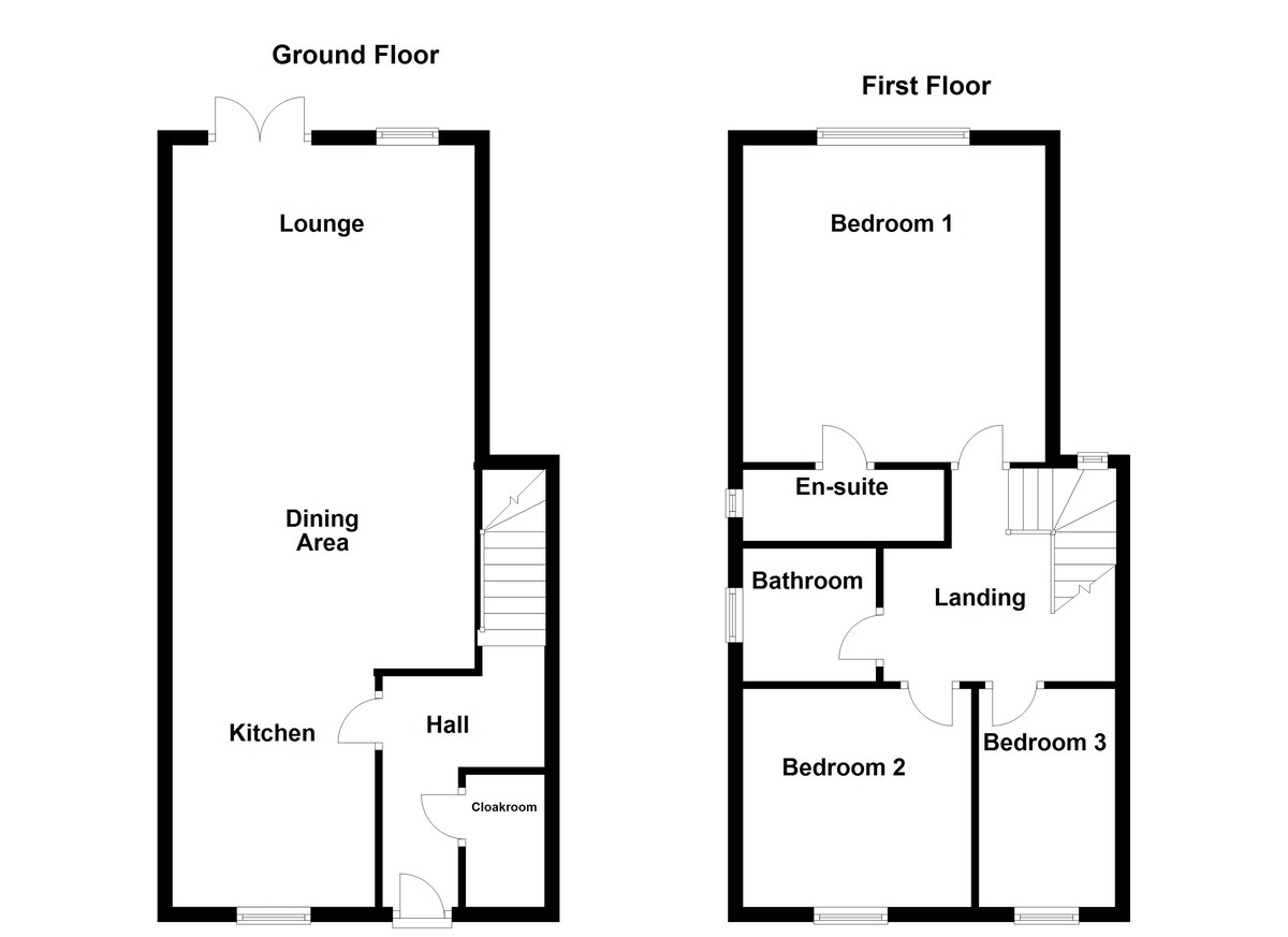 Floorplan for Ashbrook Lane, Abbots Bromley