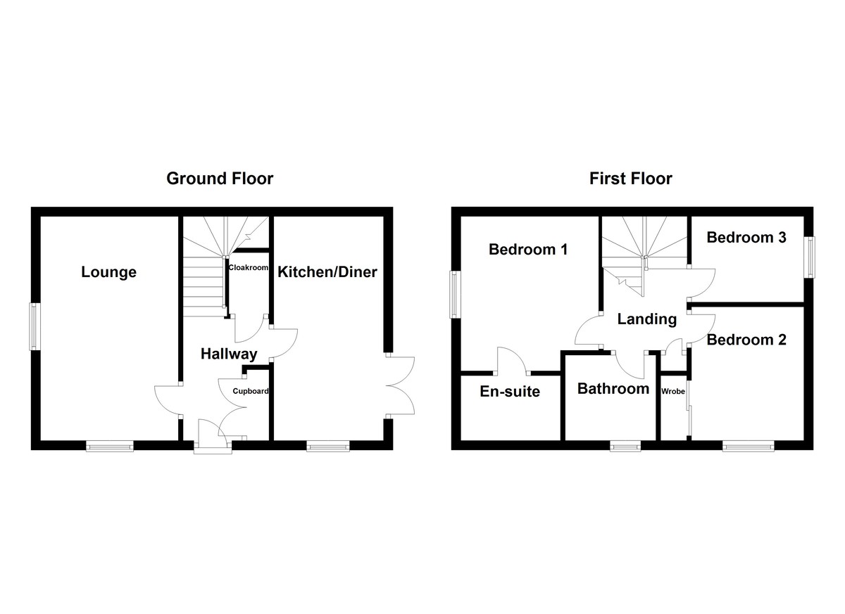 Floorplan for Bingley Avenue, Tamworth