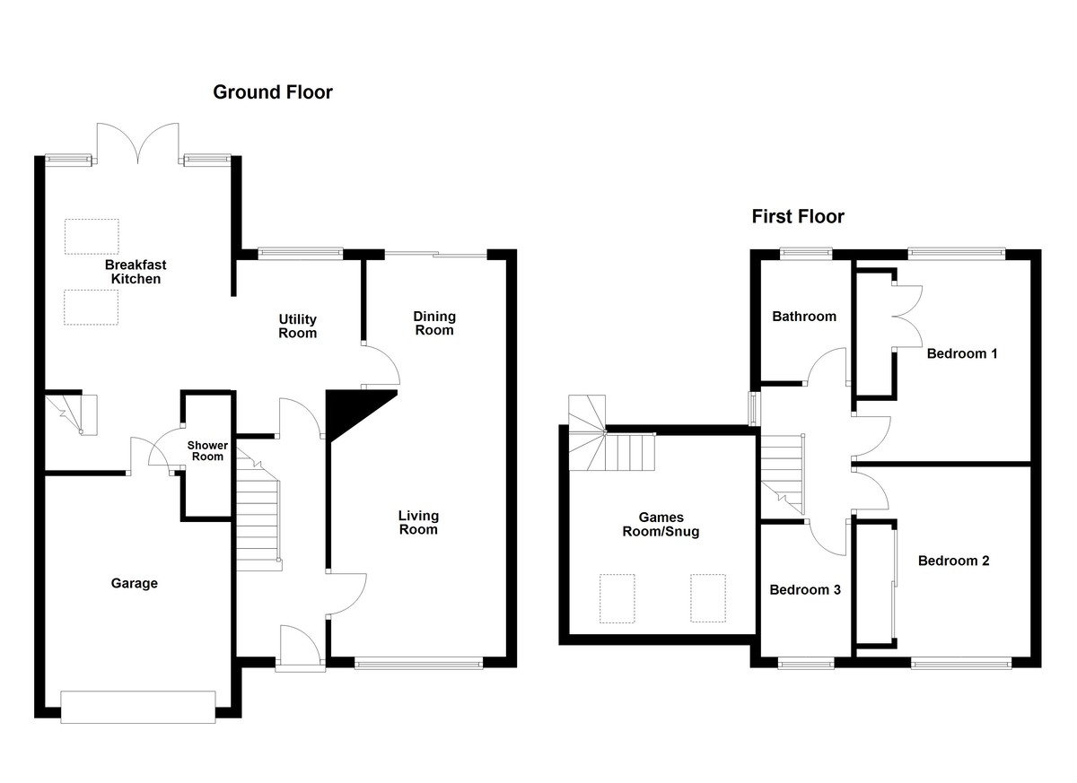 Floorplan for Springfield Road, Two Gates