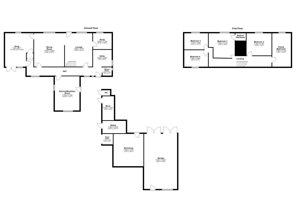 Floorplan for The Green, Amington