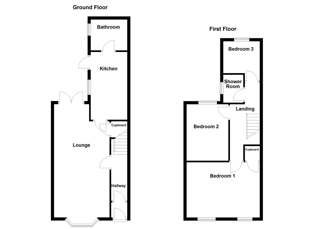 Floorplan for Glascote Road, Glascote