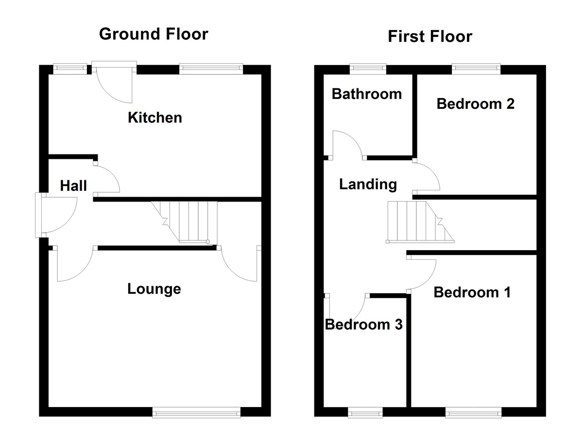 Floorplan for Marlow Road, Bolehall