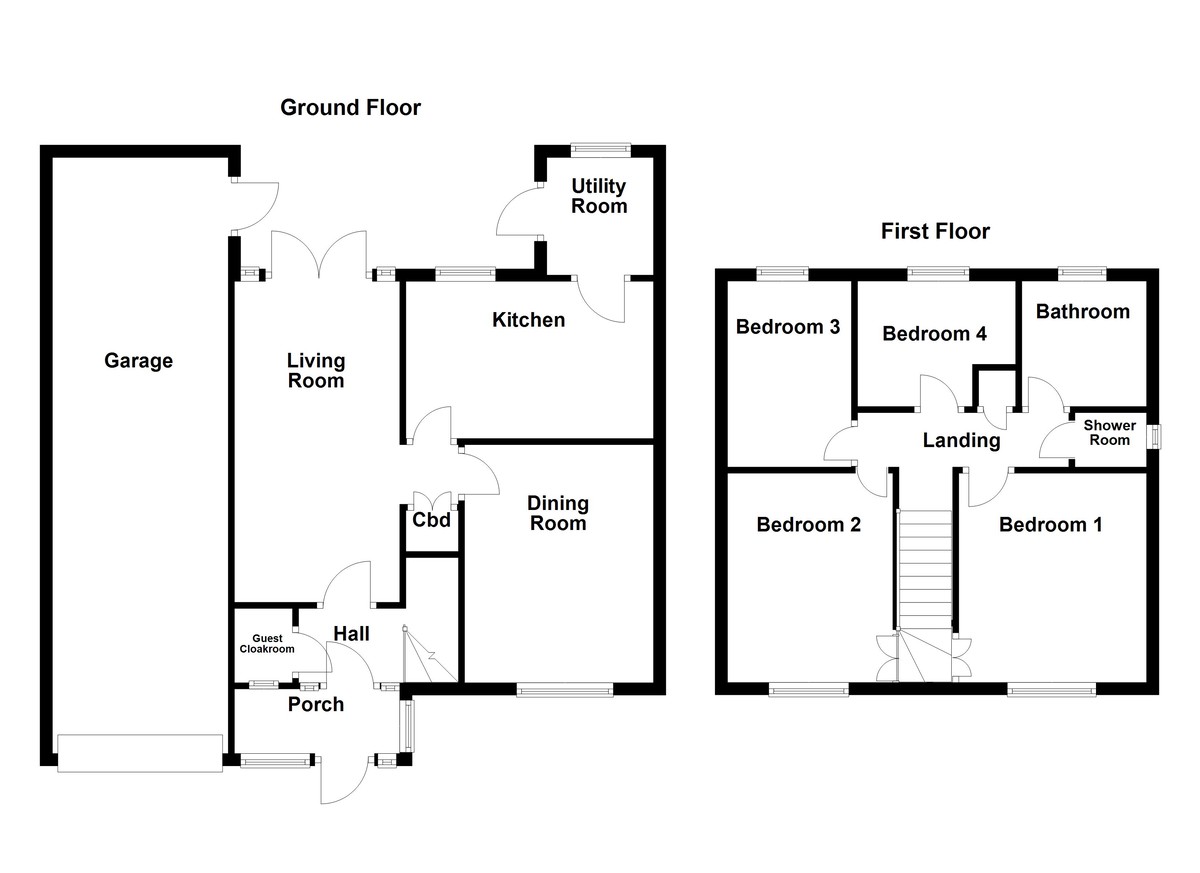 Floorplan for Dosthill, Tamworth