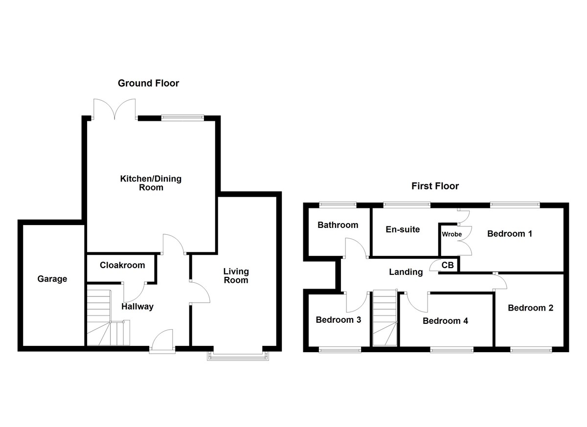 Floorplan for Chartwell, Tamworth