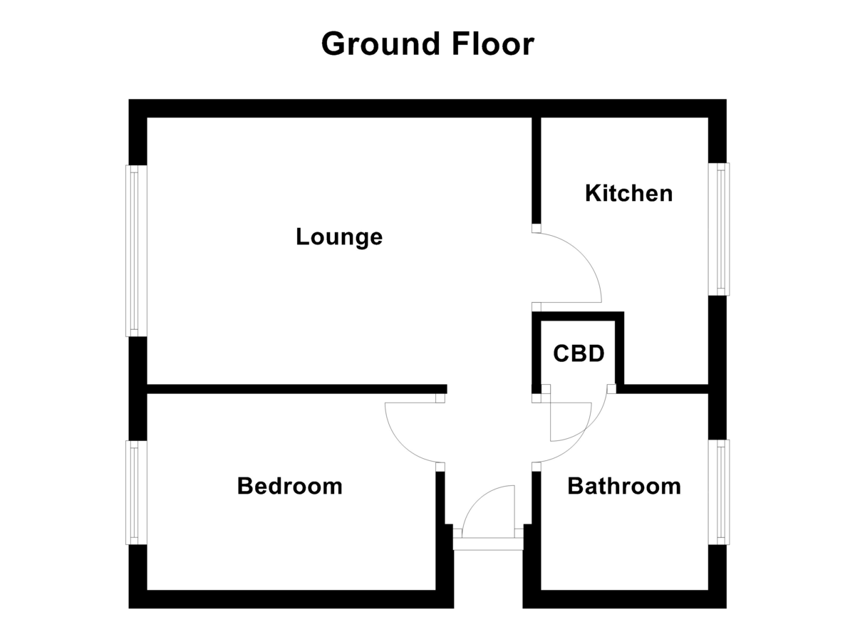 Floorplan for Church Lane, Kingsbury